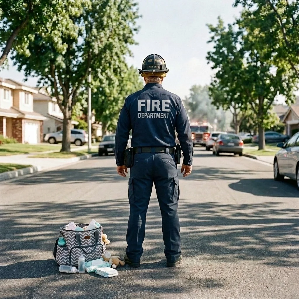 (Reflection, Math, Fitness, Mindfulness) Firefighter's Message to Mitchell's Caregivers