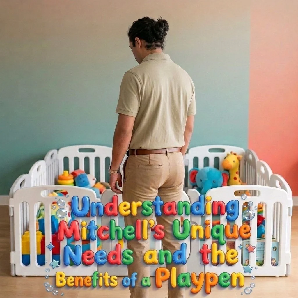 Special: Understanding Mitchell's Unique Needs and the Benefits of a Playpen
