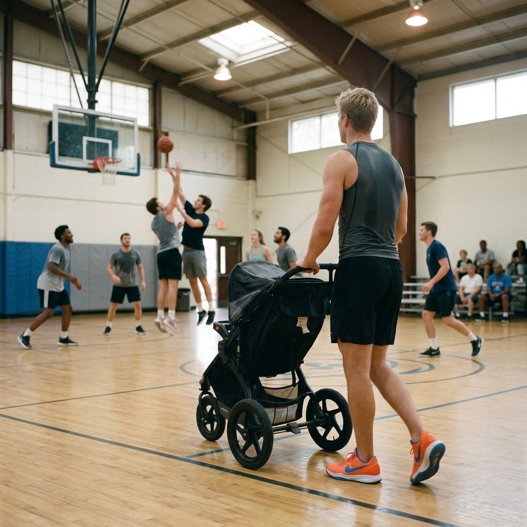 (Reflection, Math, Fitness, Mindfulness) Hoops and Hustle: Navigating Two Courts at Once
