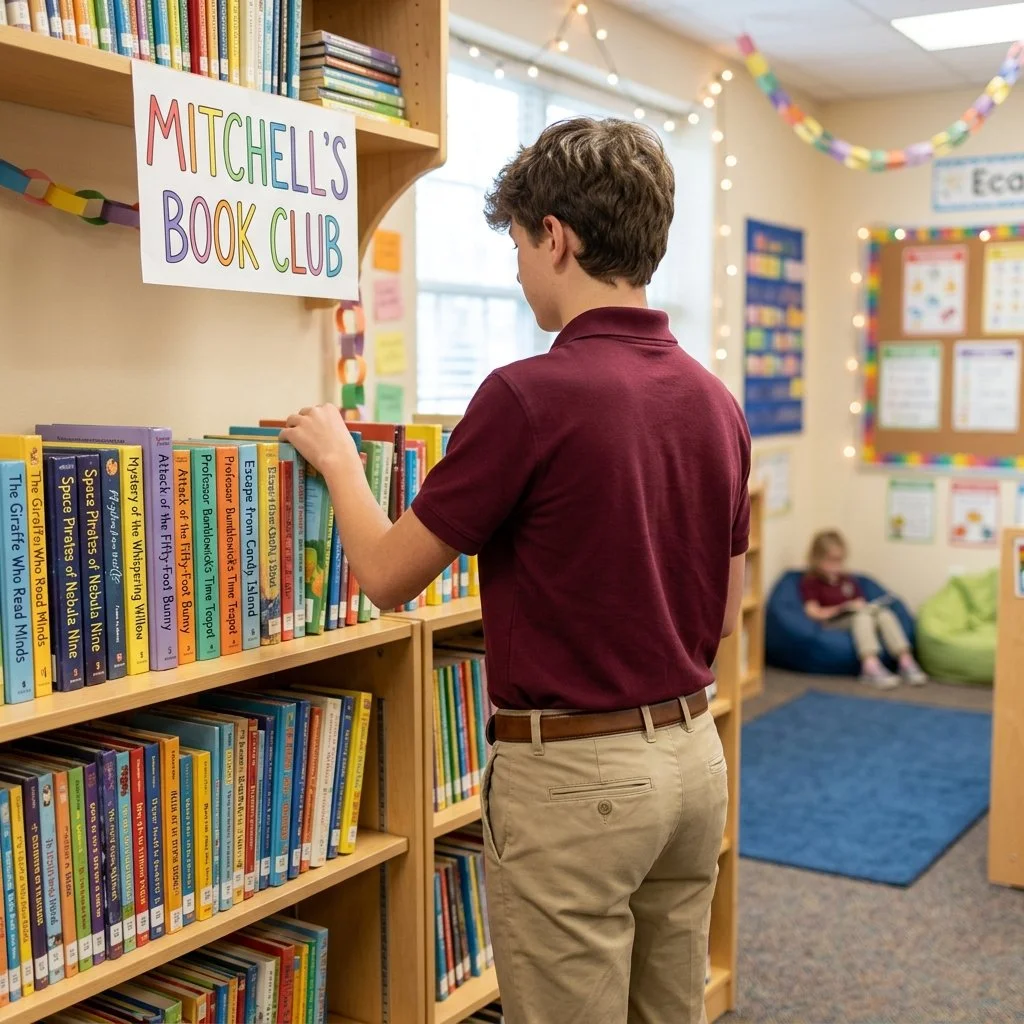 Steps to Support Mitchell's Educational Progress Through Literacy Development