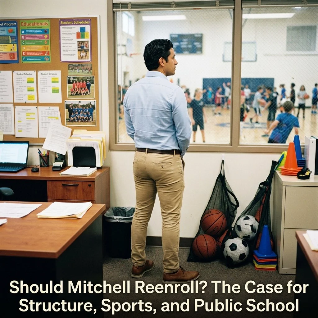 Special: Should Mitchell Reenroll? The Case for Structure, Sports, and Public School