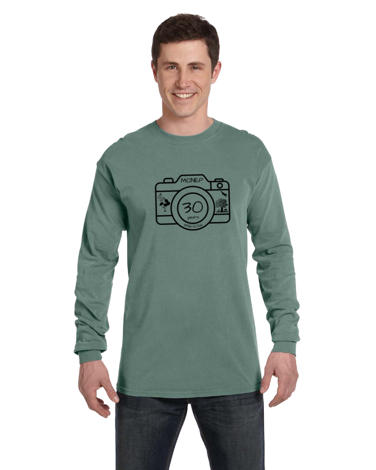 MONEP Long Sleeve T w/ large logo