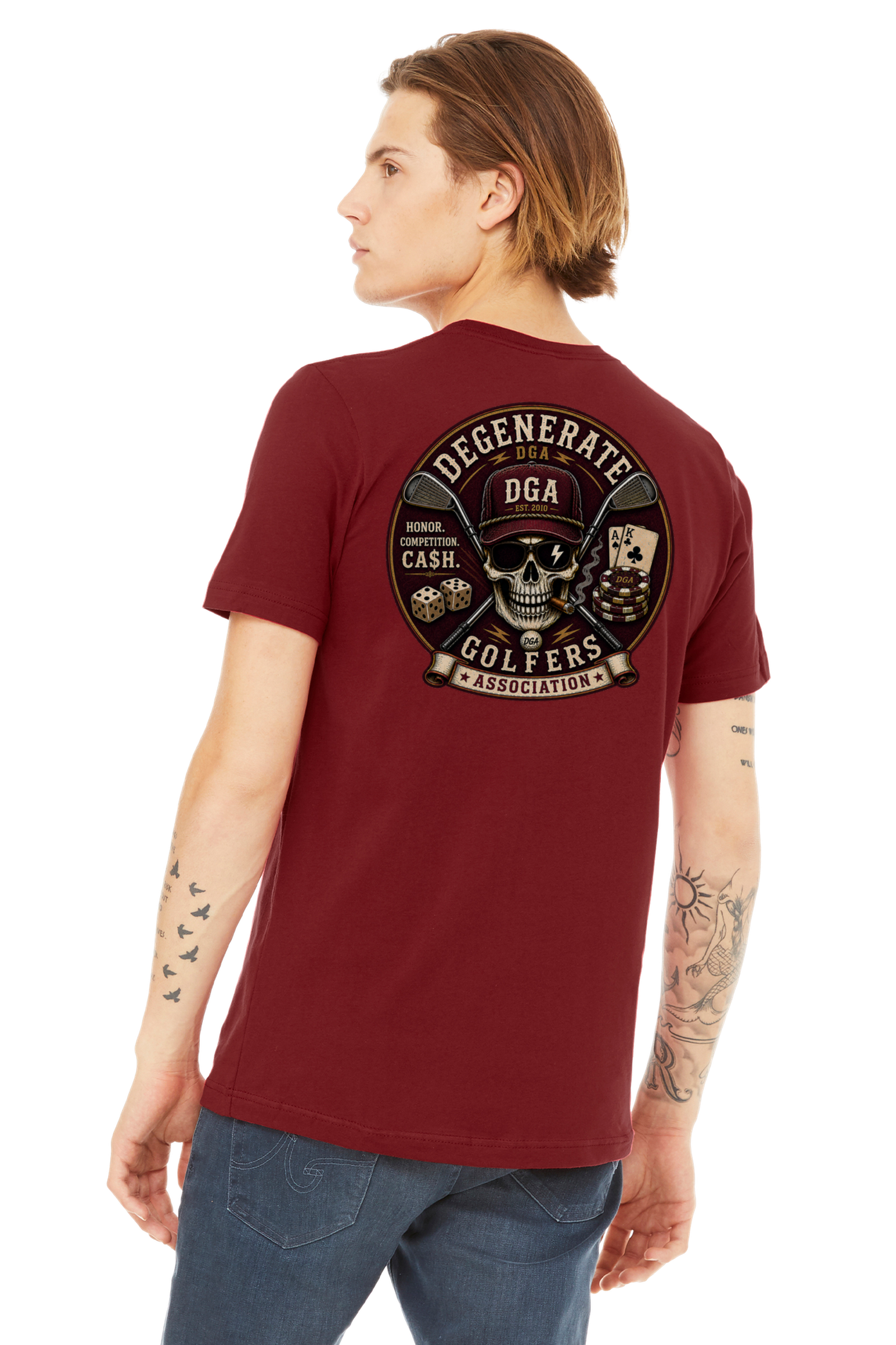 DGA T-shirt - Cardinal Red