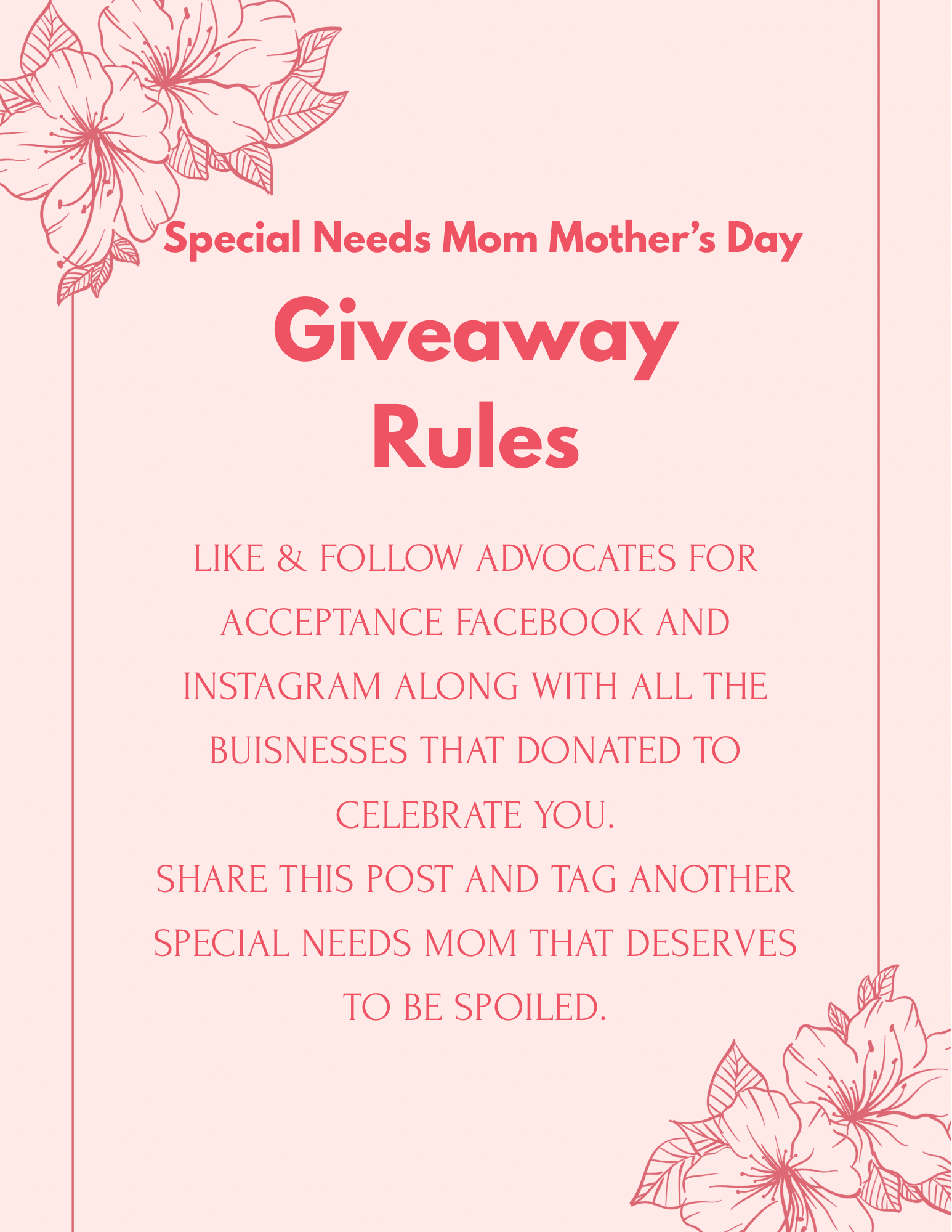 Pink Minimalist Flowers Mother's Day Flyer - 1.PNG