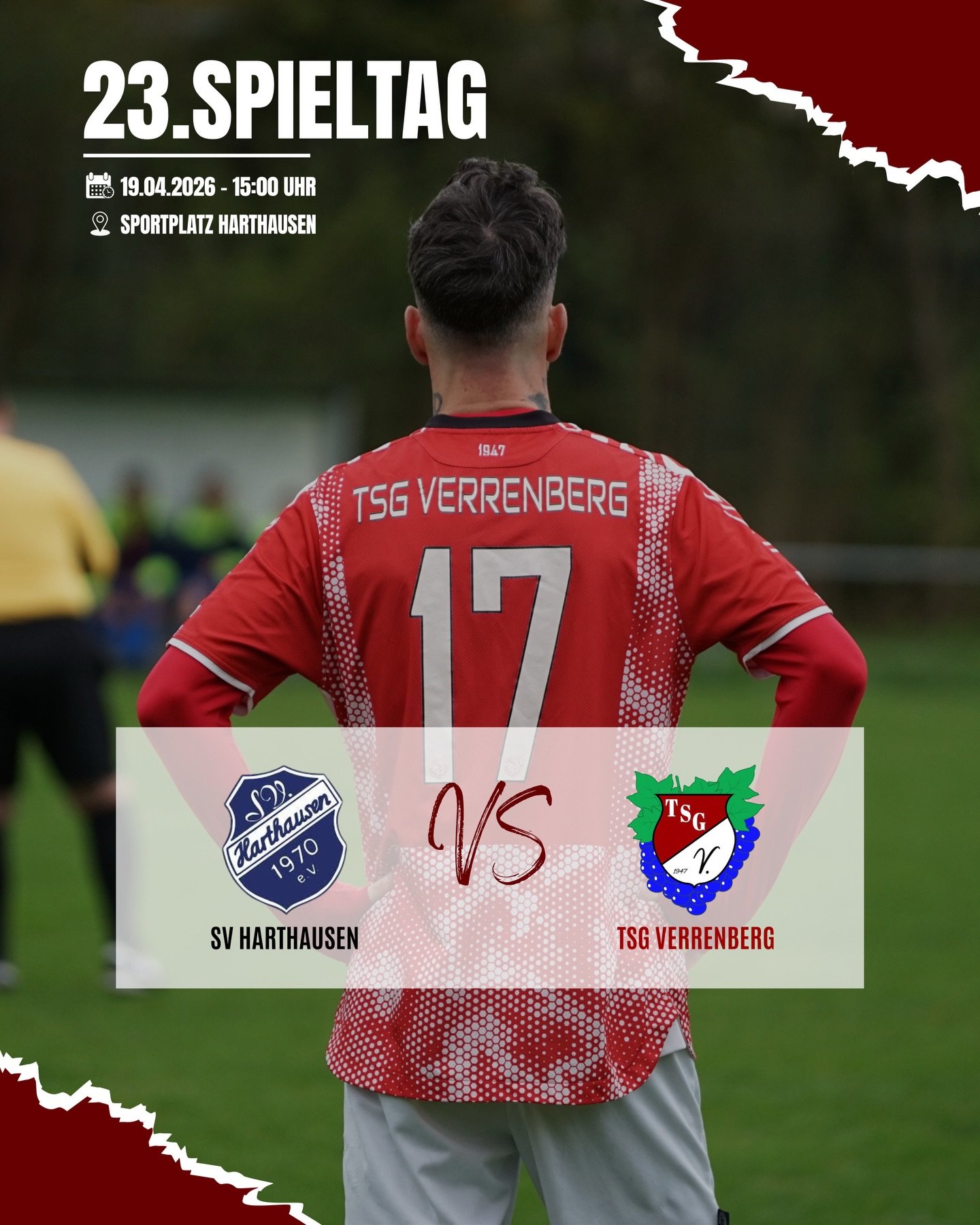 ++ 23.SPIELTAG ++ 

Am Freitagabend ist unsere Reserve gefordert. Um 19:30 Uhr sind wir zu Gast bei der TSG Waldenburg. Das Hinrundenspiel konnten wir deutlich mit 8:3 f&uuml;r uns entscheiden und daran wollen wir nat&uuml;rlich ankn&uuml;pfen. 

Am 