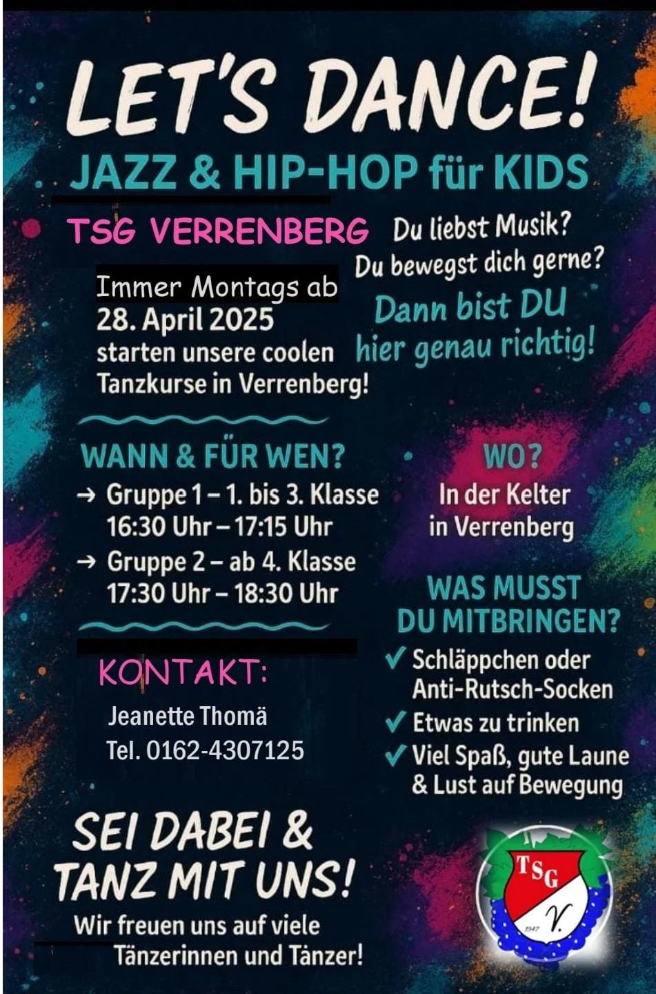 Flyer Jazztanz