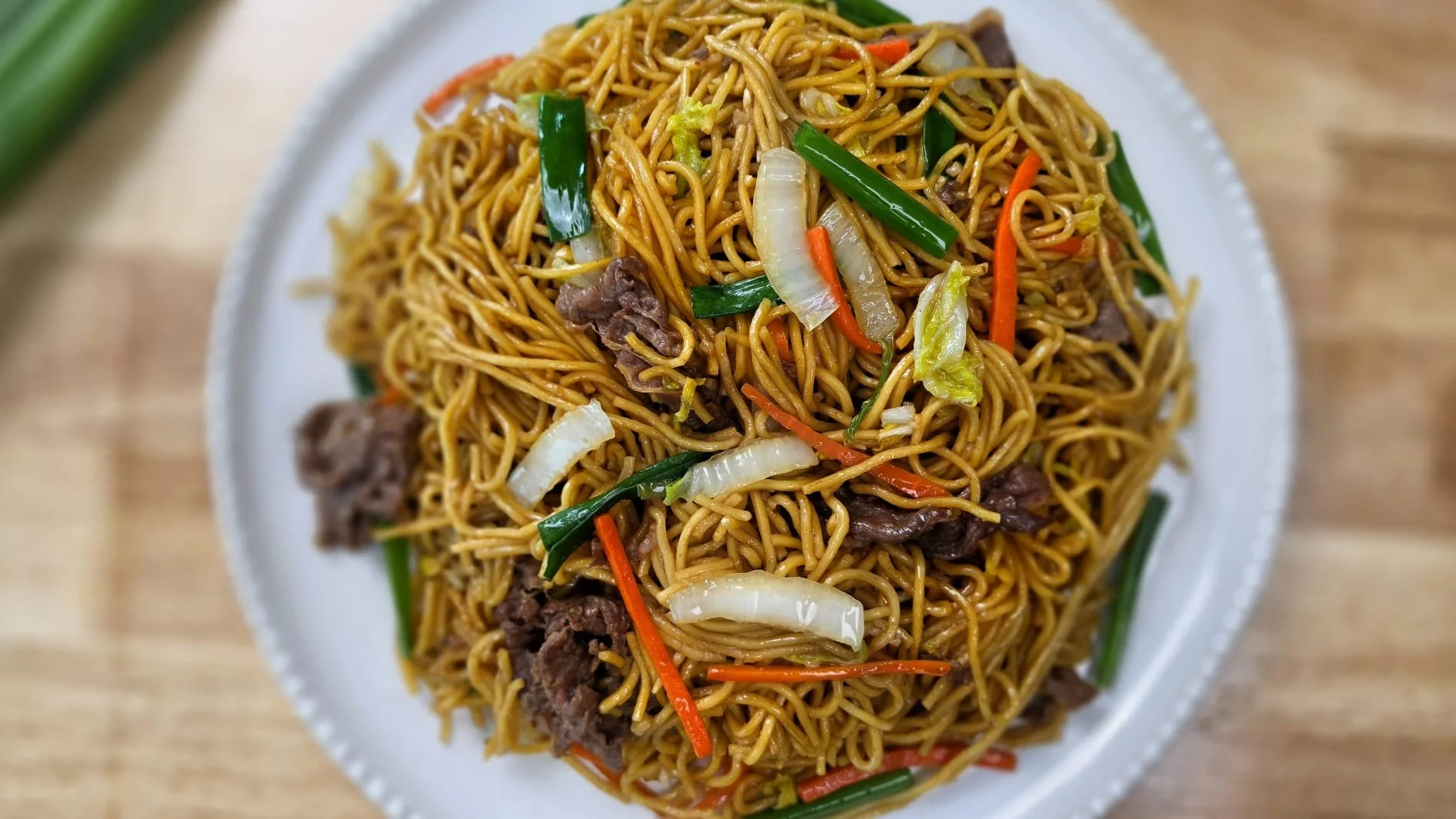 Easy Beef Chow Mein Recipe