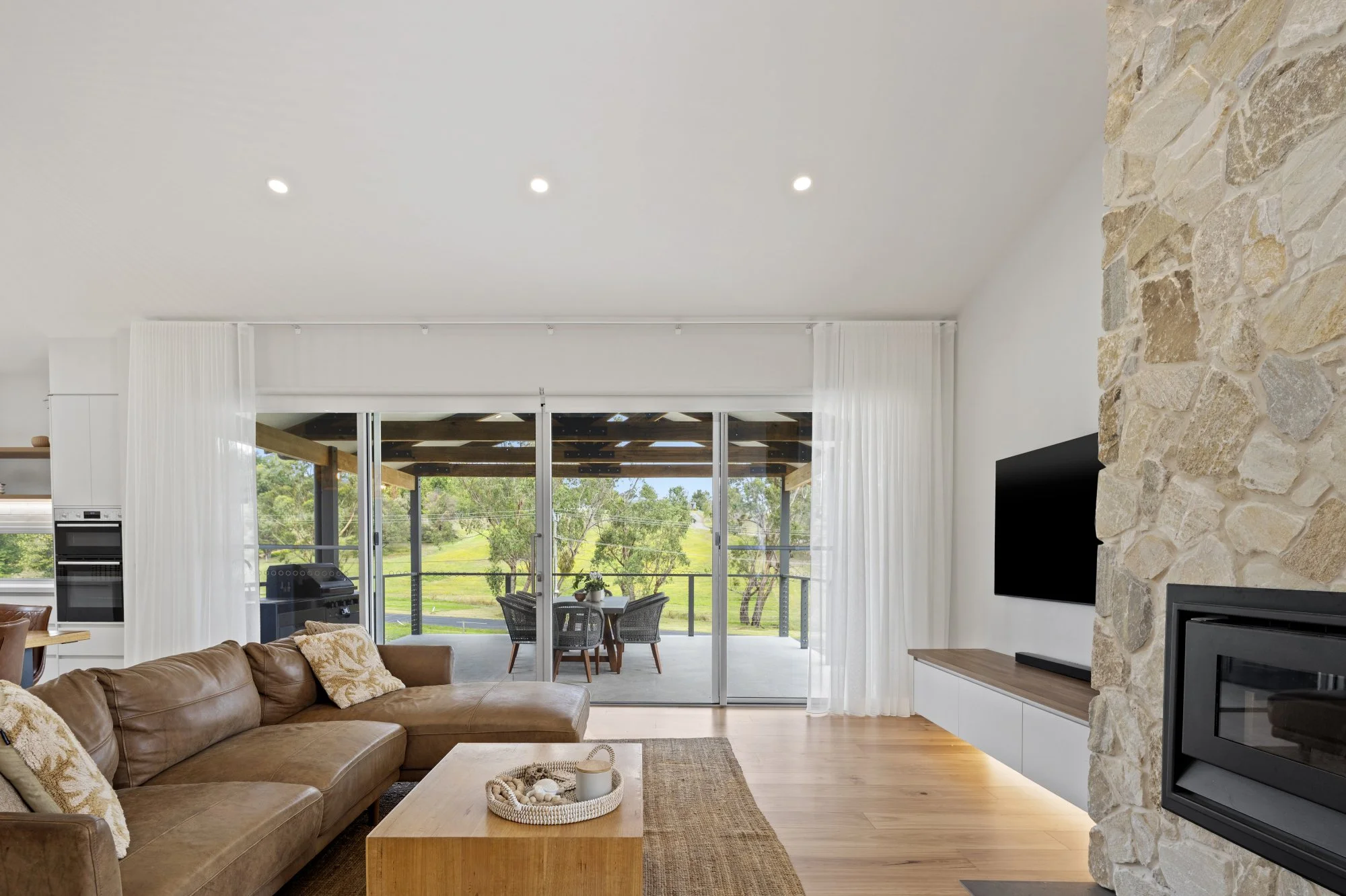 CAM Constructions - Custom Healesville Home - Formal Living Room