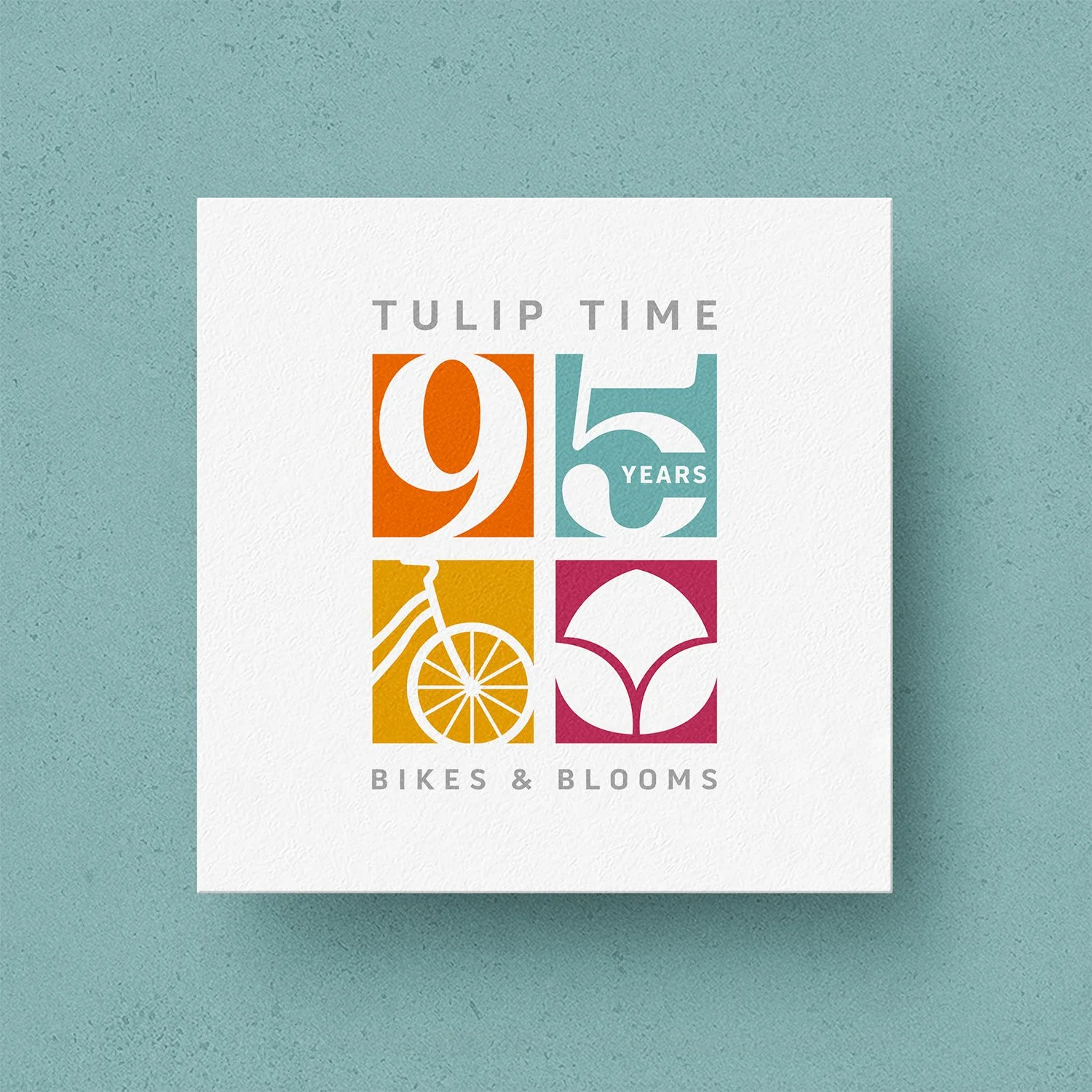 Tulip Time 95th Anniversary Logo