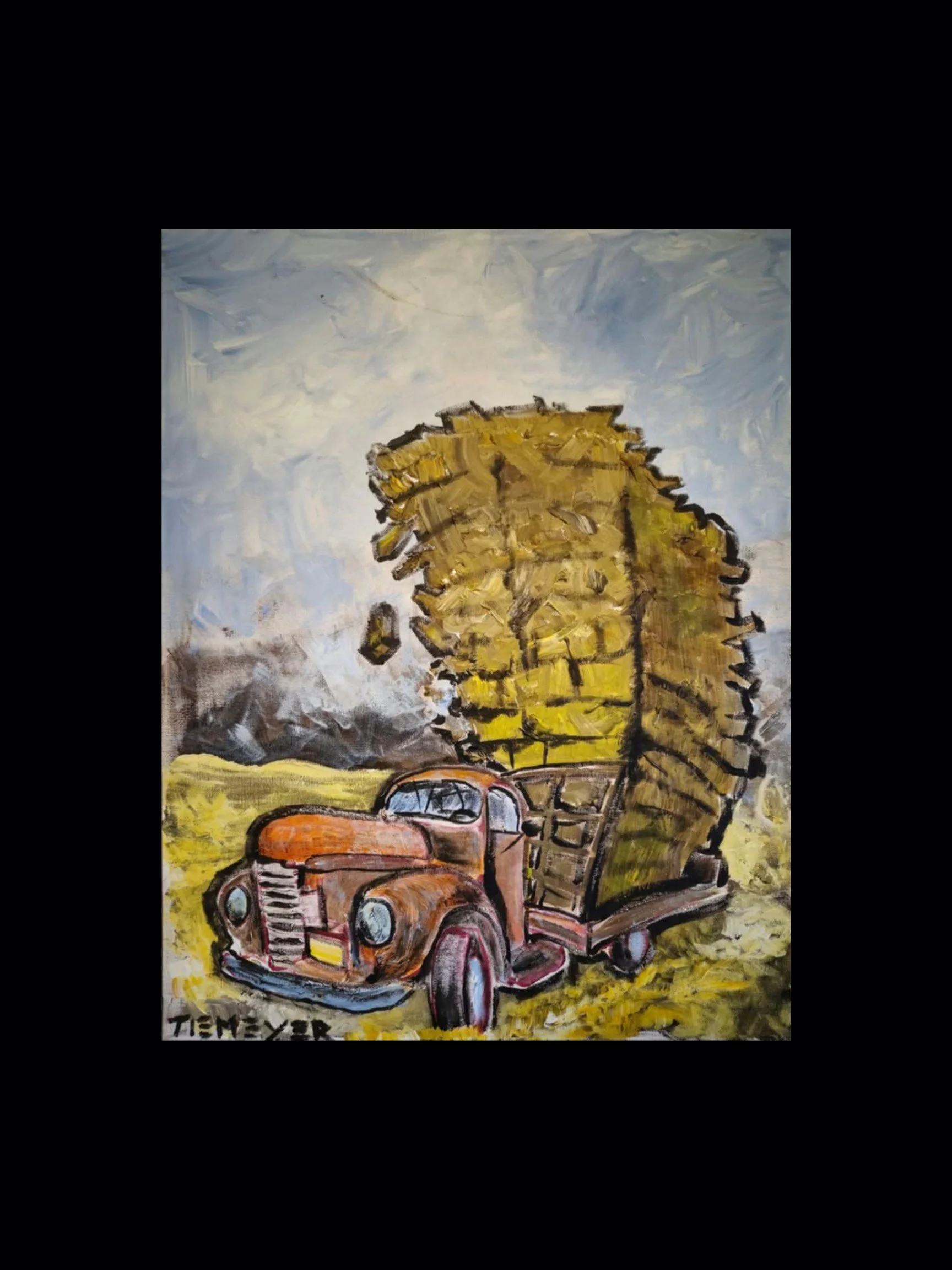 "this is not the endless summer i was promised" 24x30 acrylic on canvas