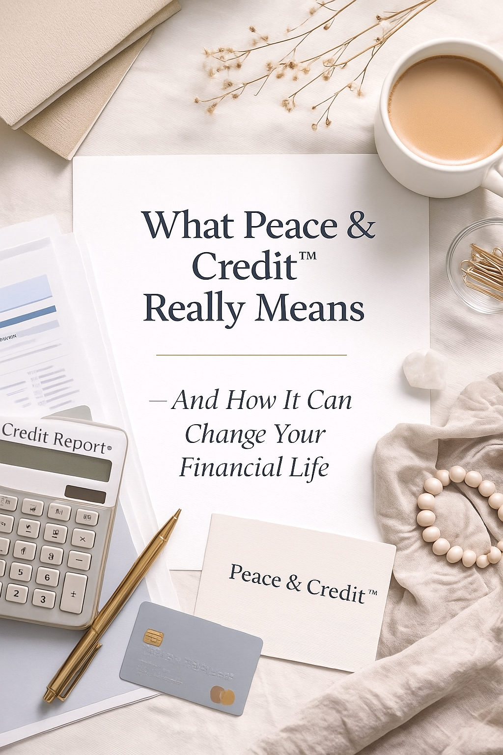 What Peace &amp; Credit™ Really Means — And How It Can Change Your Financial Life