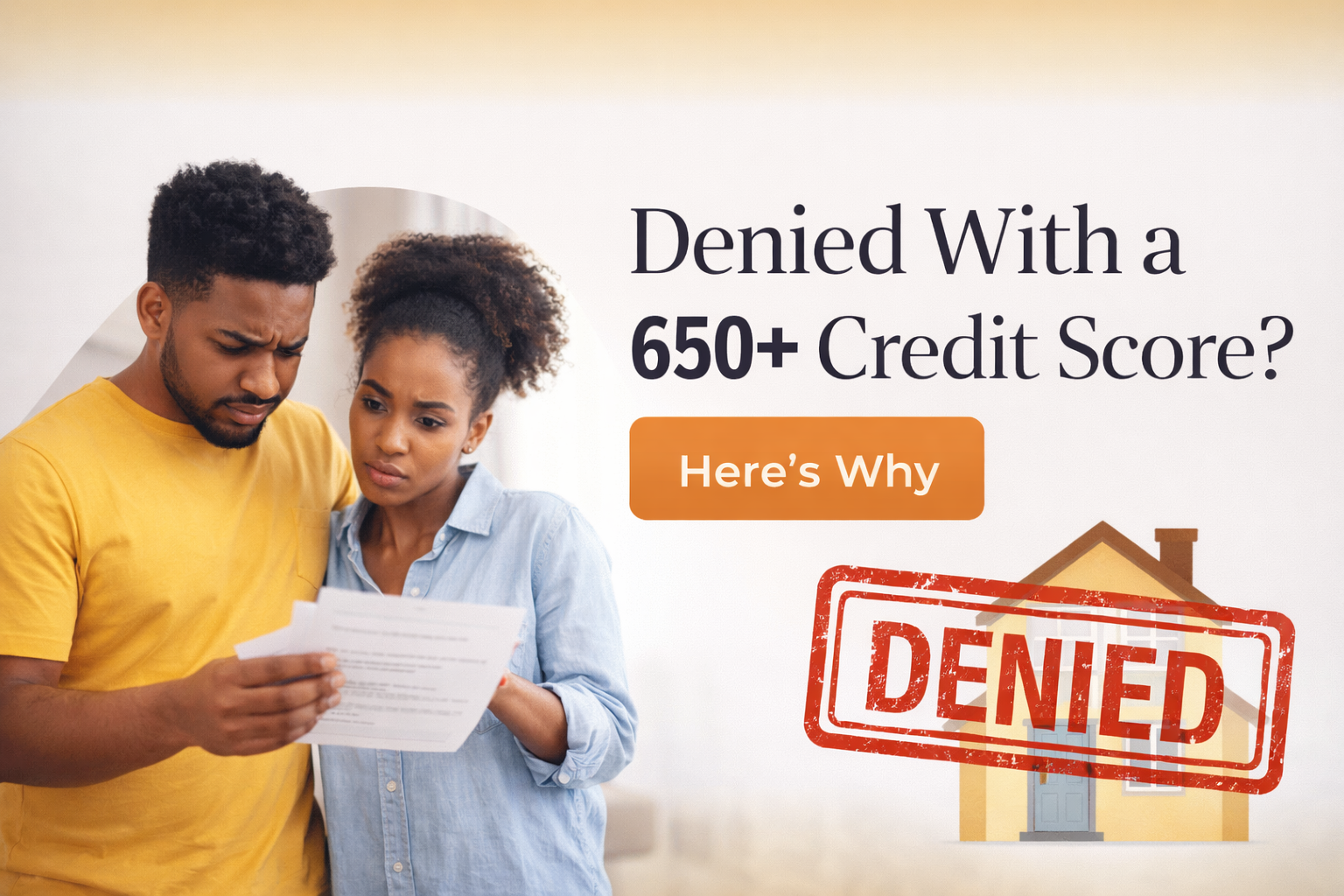 Why a 650+ Credit Score May Not be Enough to Get Approved for a Home
