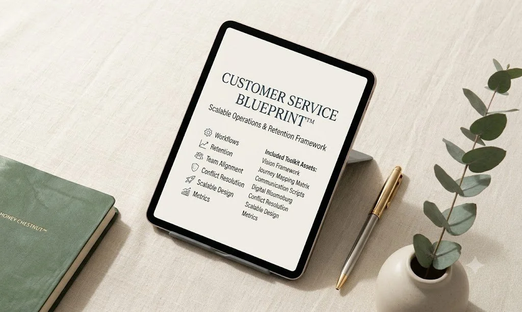 Customer Service Blueprint™ | Scalable Operations & Retention Framework