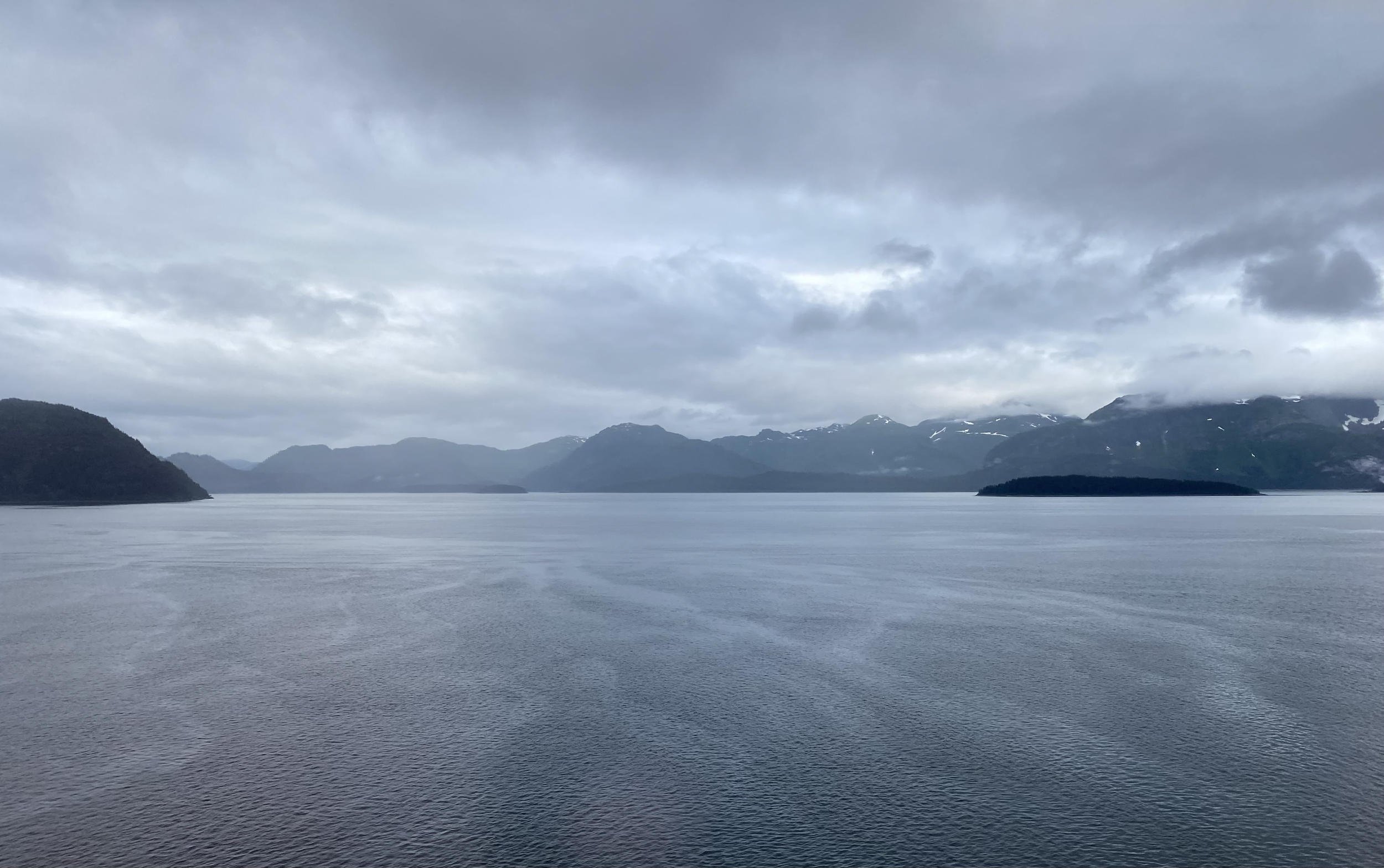 Glacier Bay Looking North to Rendu & Queen Inlets