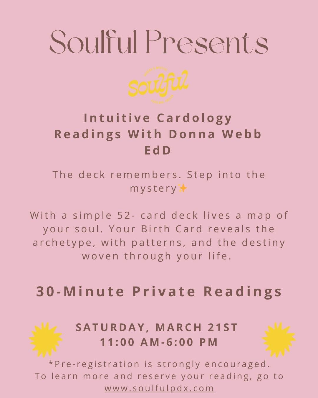 Intuitive Cardology Readings With Donna Webb EdD