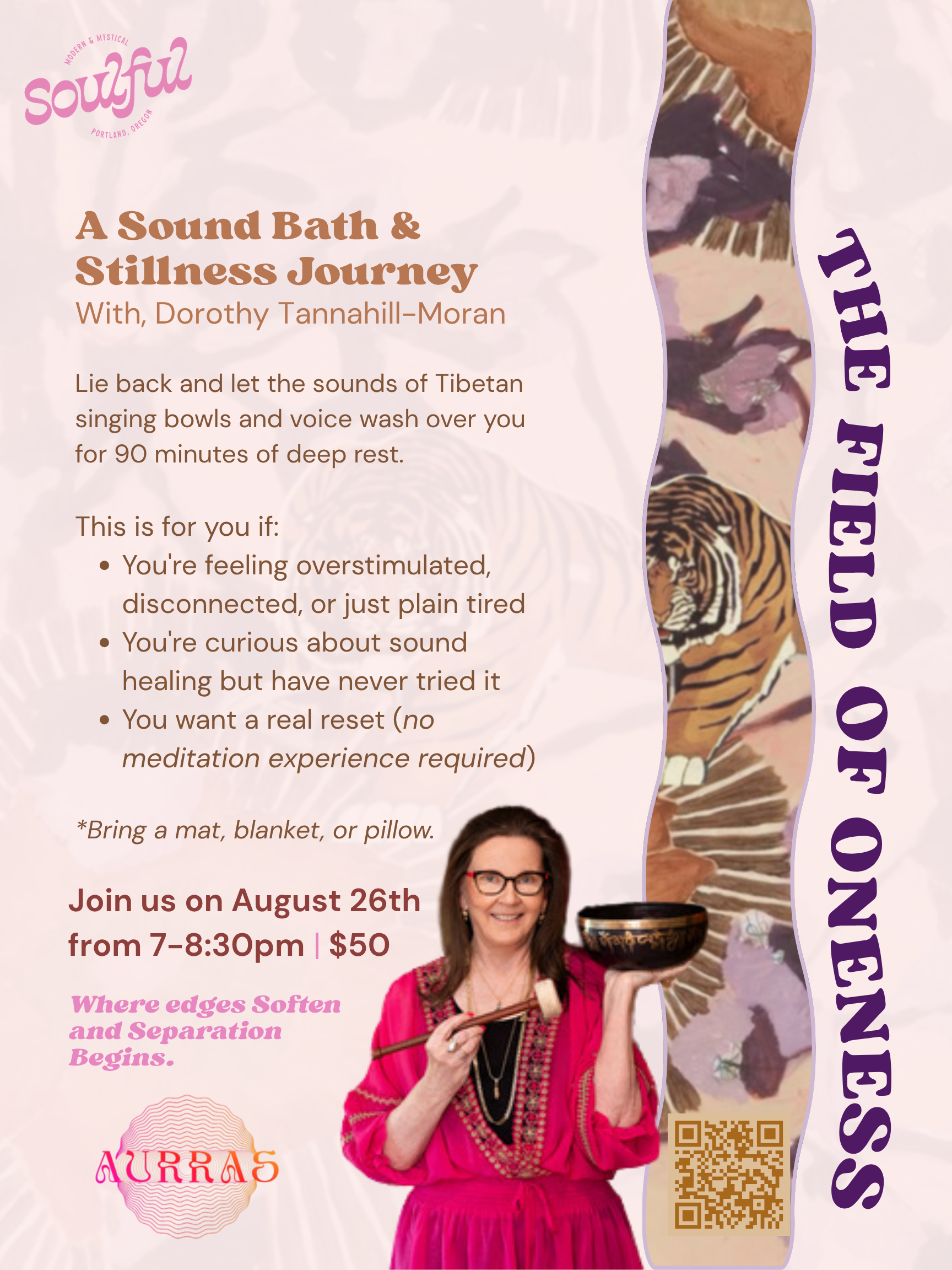 The Field of oneness | A Sound Bath & Stillness Journey