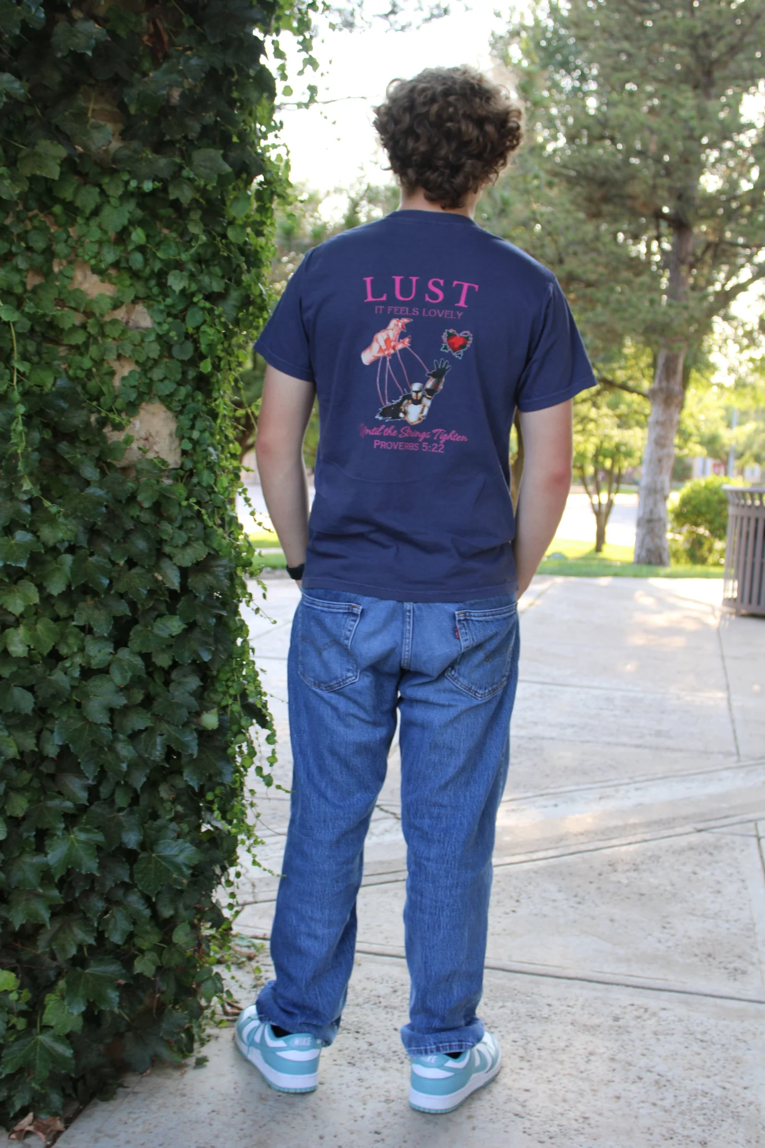 Chosen Crusaders Lust design on apparel
