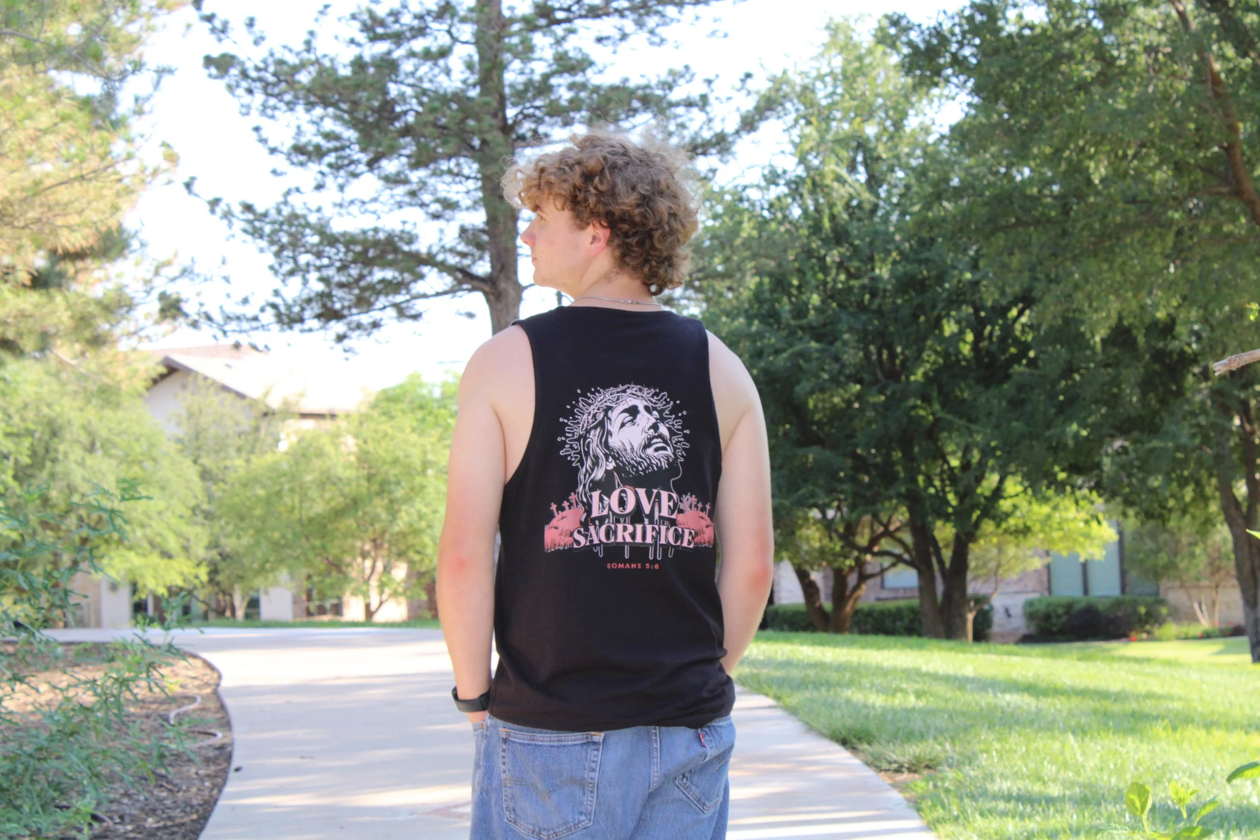 Jesus's Sacrifice Muscle Shirt