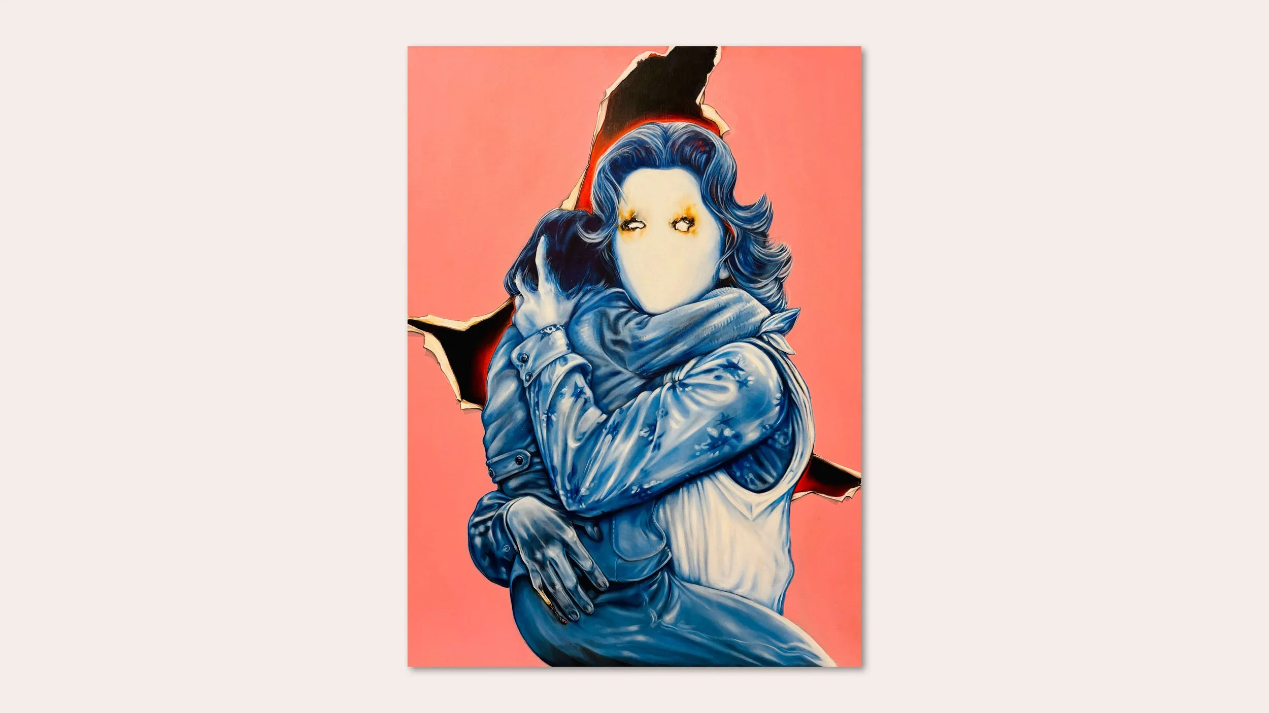 All for you, 2026. Oil on canvas, 121 x 90cm