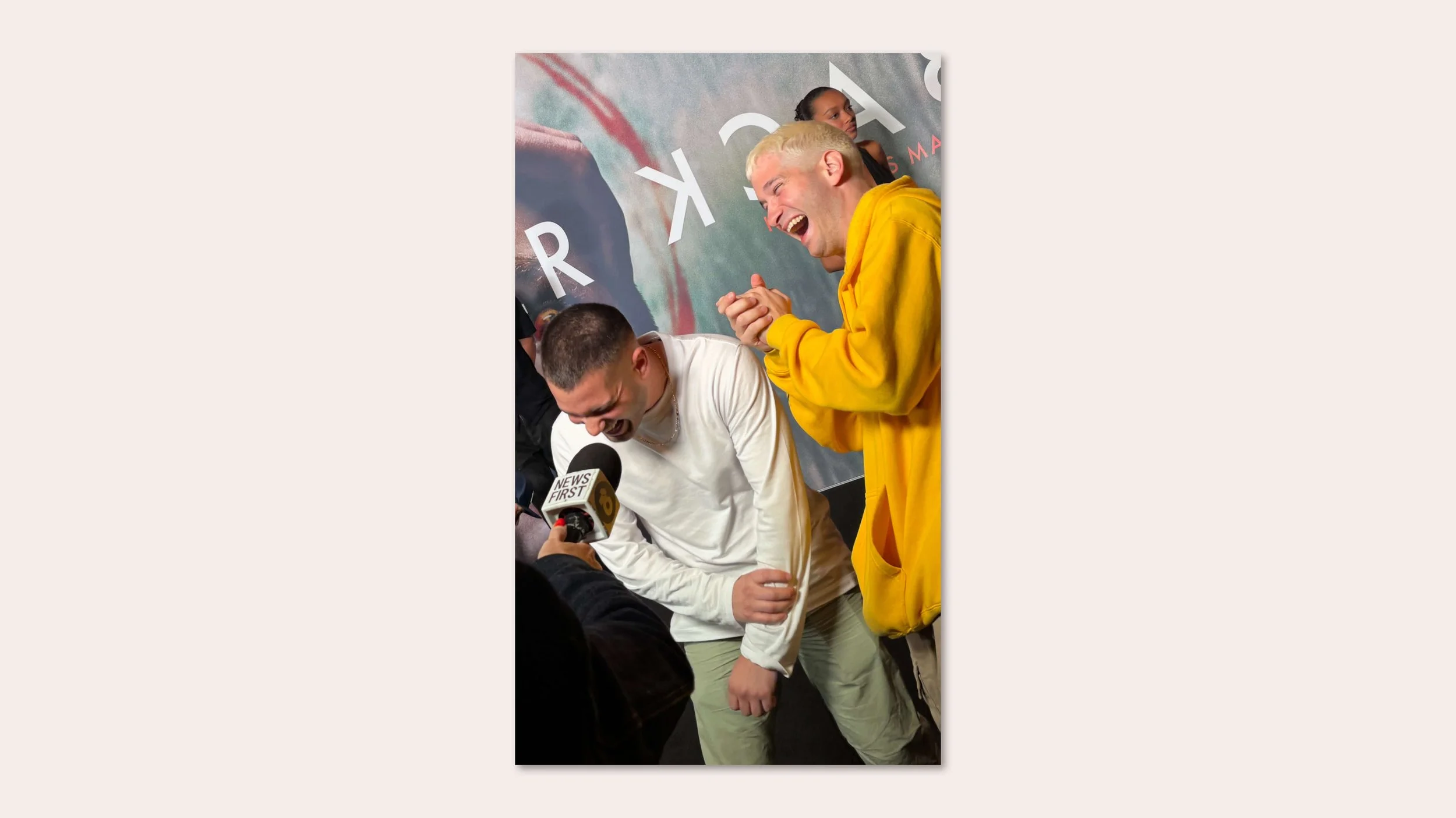 Michael and Danny Philippou at the Australian premiere of "Bring Her Back", May 2025 (Photo: Drew Bickford)