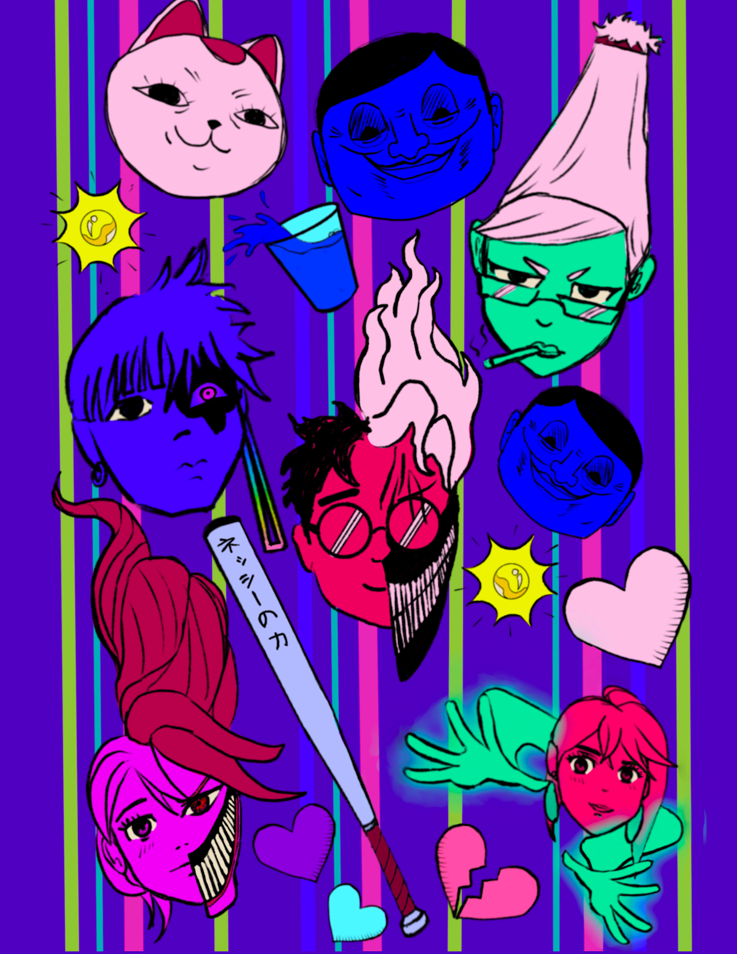 Dandadan Print