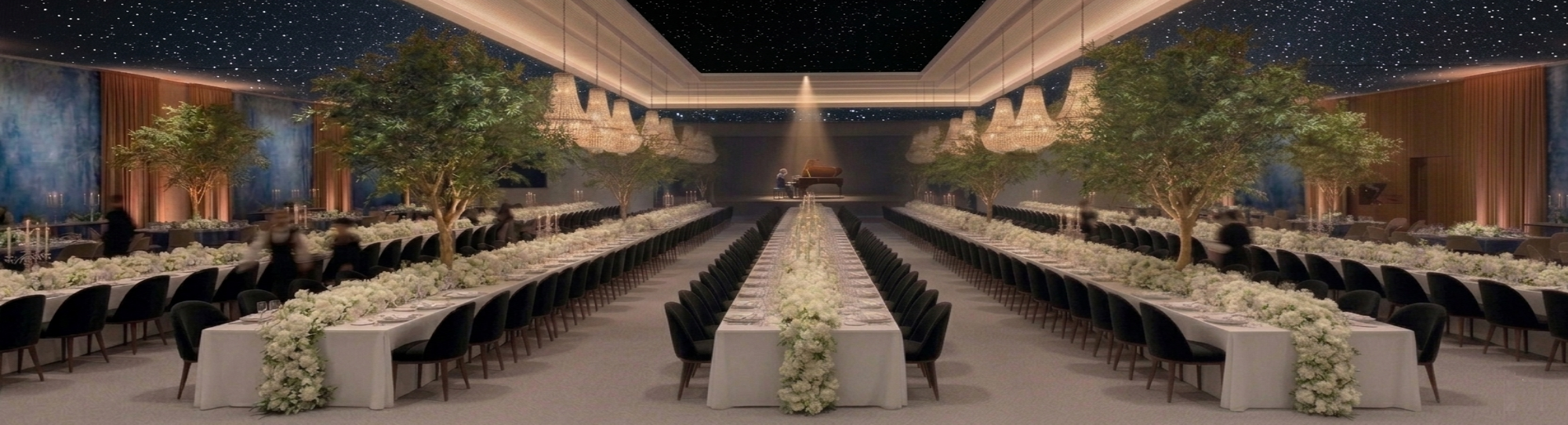 High-End Rendering of Vessel Exterior / Venue Space