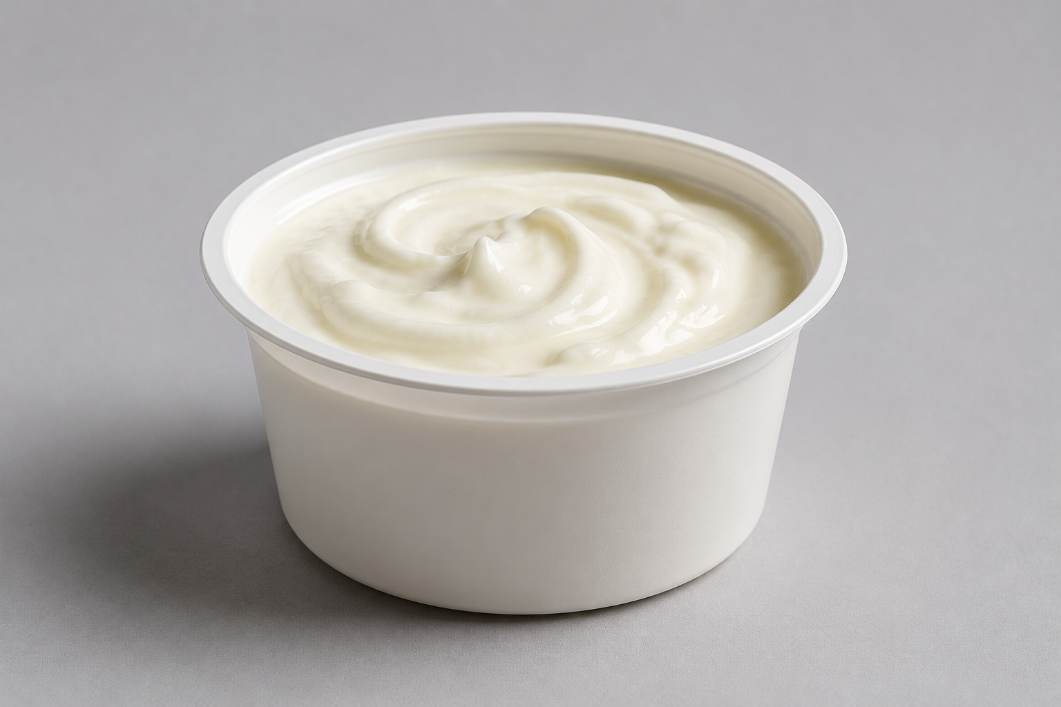 A big bowl of yogurt 