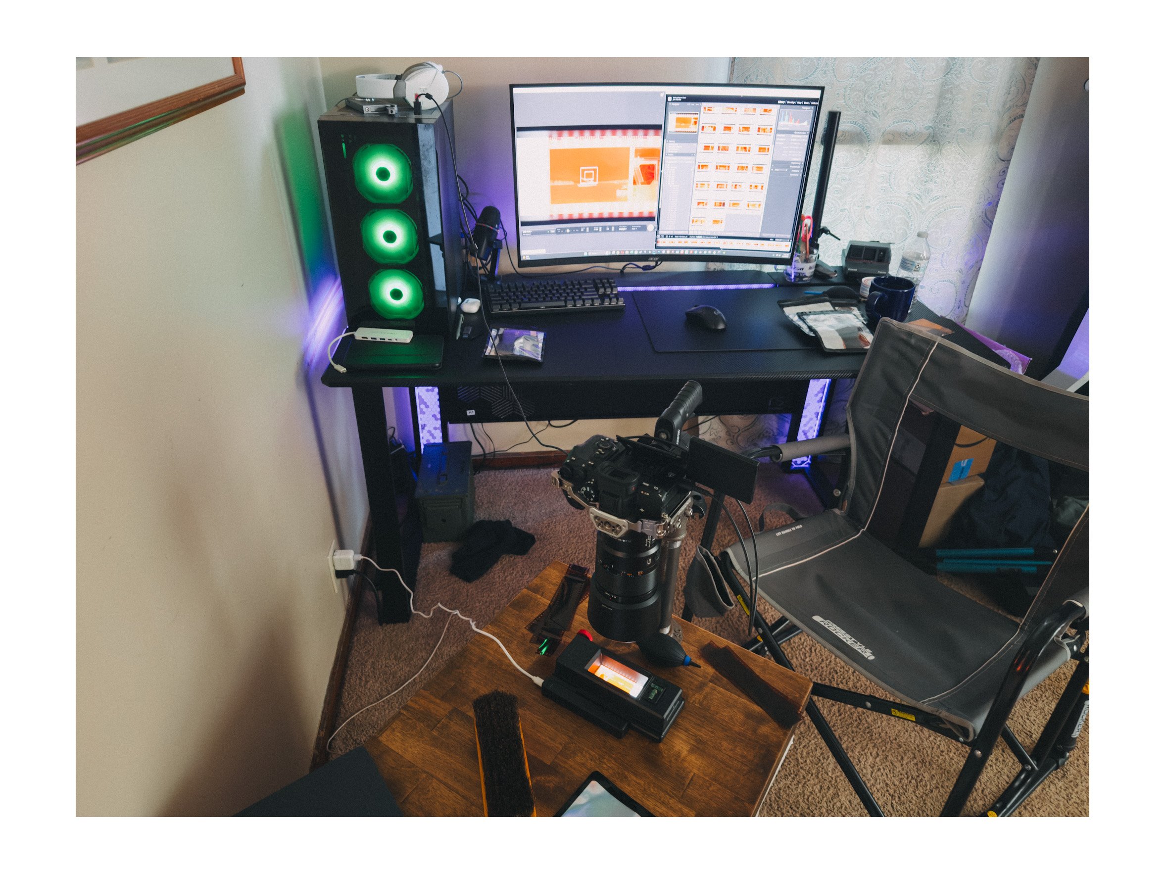 Scanning Film, With a Camera