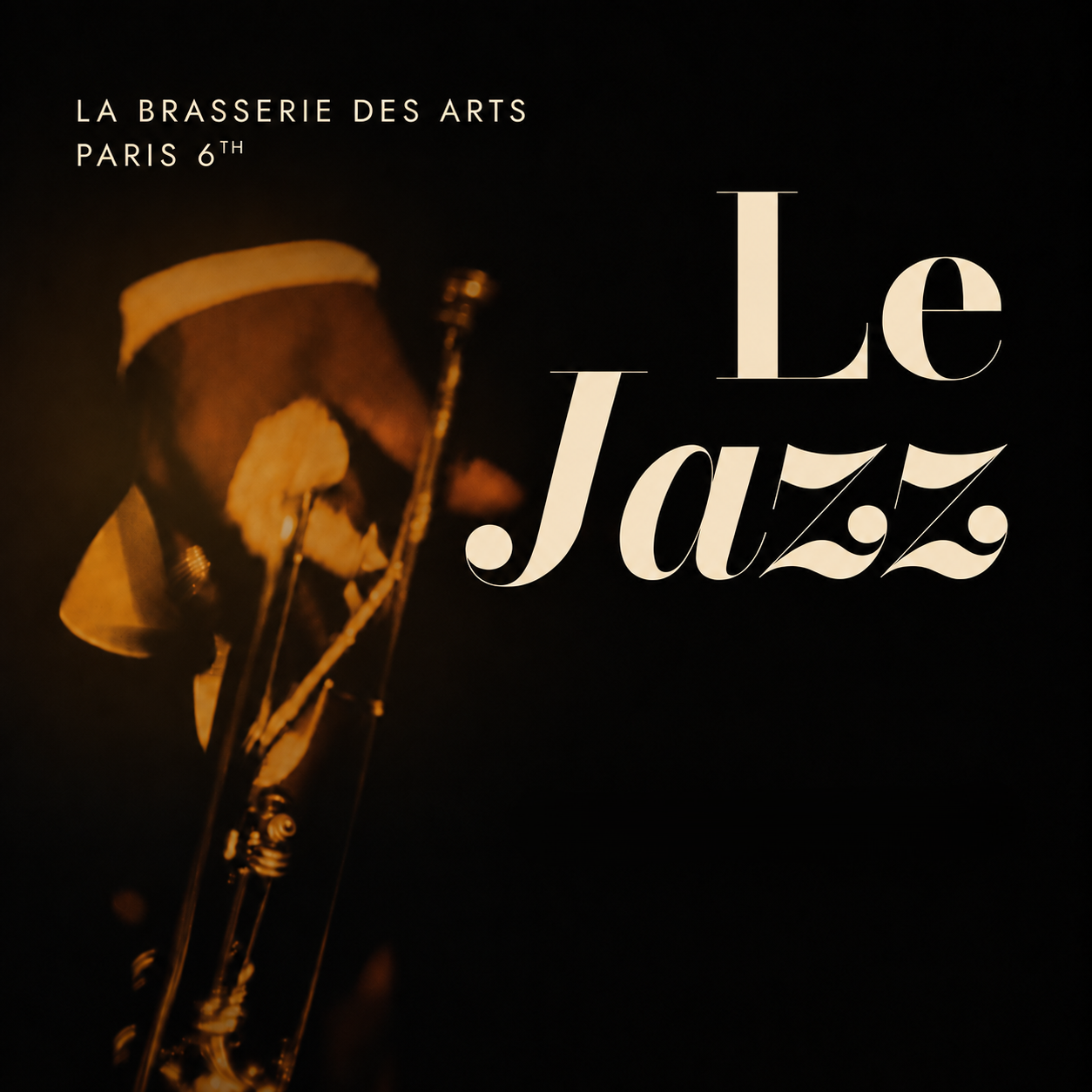 Le Jazz — dîner-concert et jam session chaque jeudi à la Brasserie des Arts, Paris 6