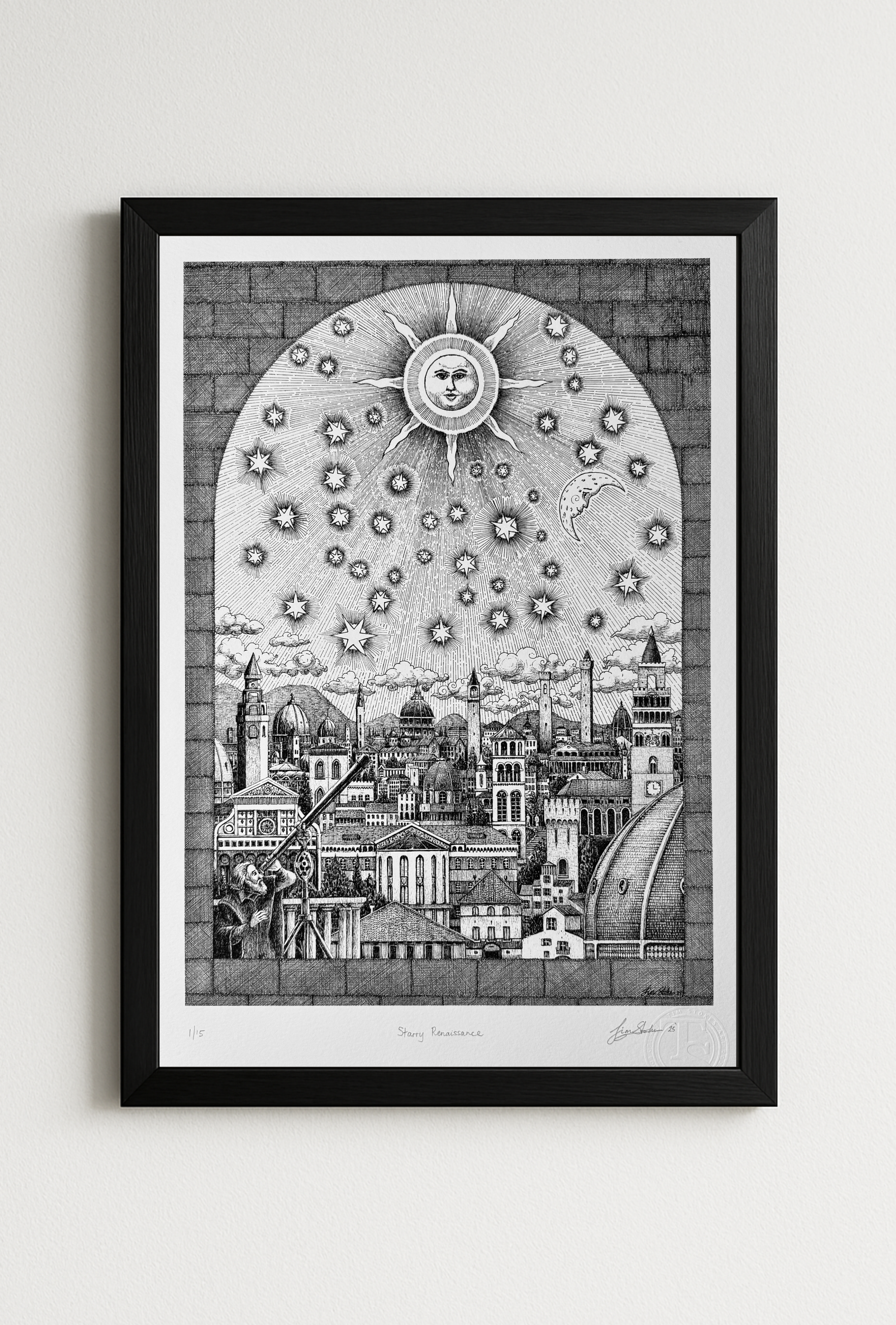 Starry Renaissance – Limited Edition Fine Art Print (1 of 15)