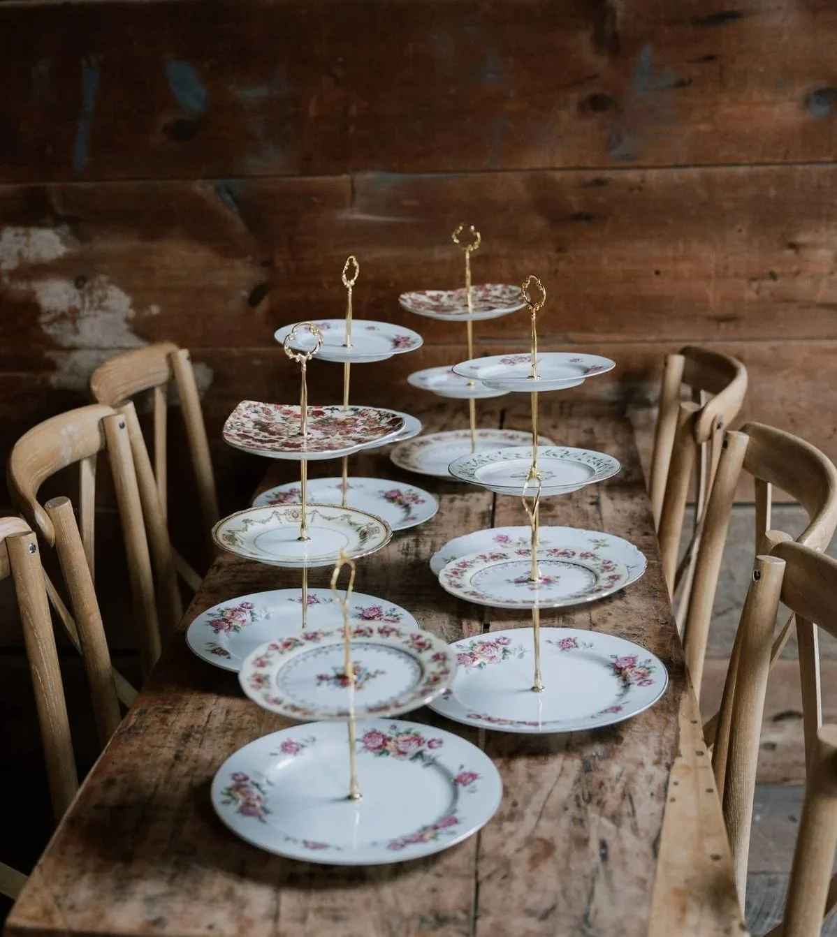 Wildflowers Appetizer/Dessert Tiers
