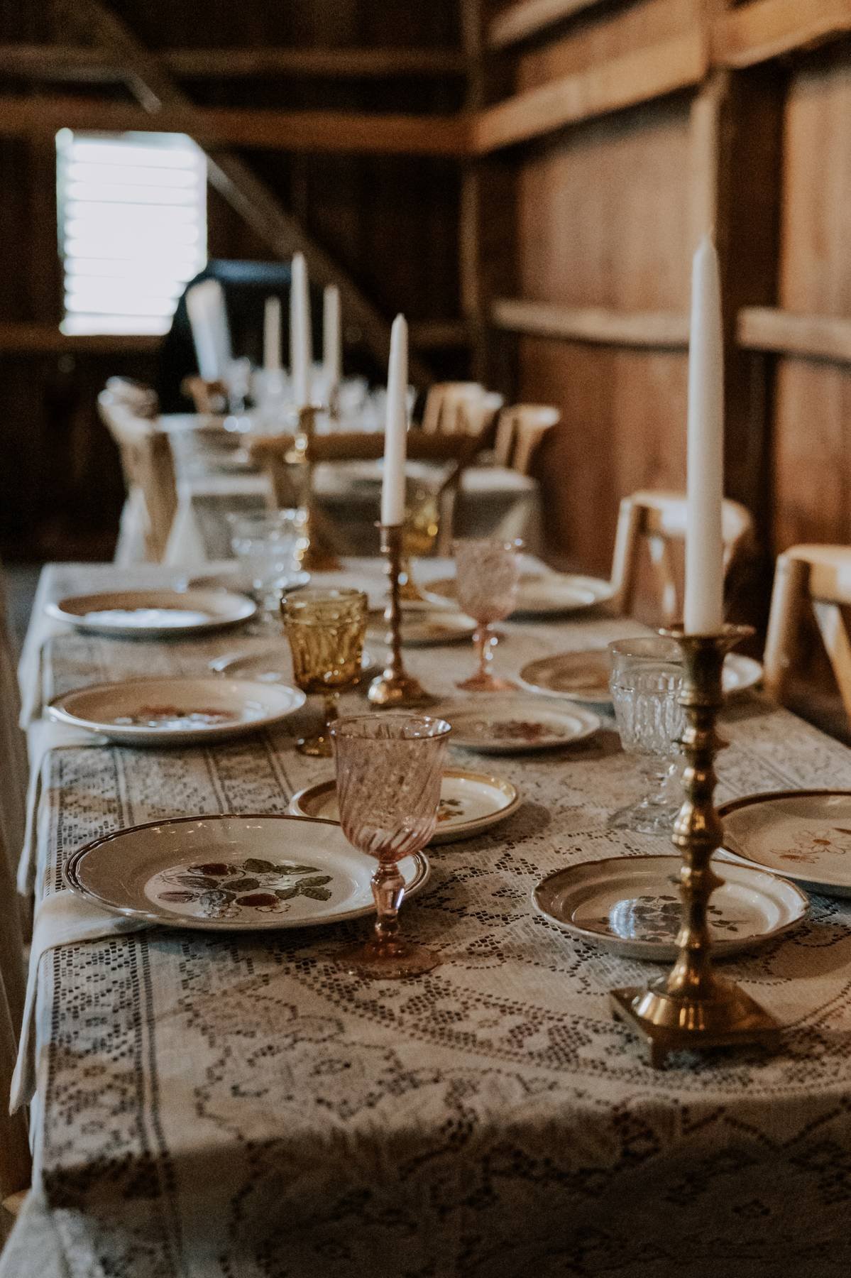 Tinted Water/Wine Goblets