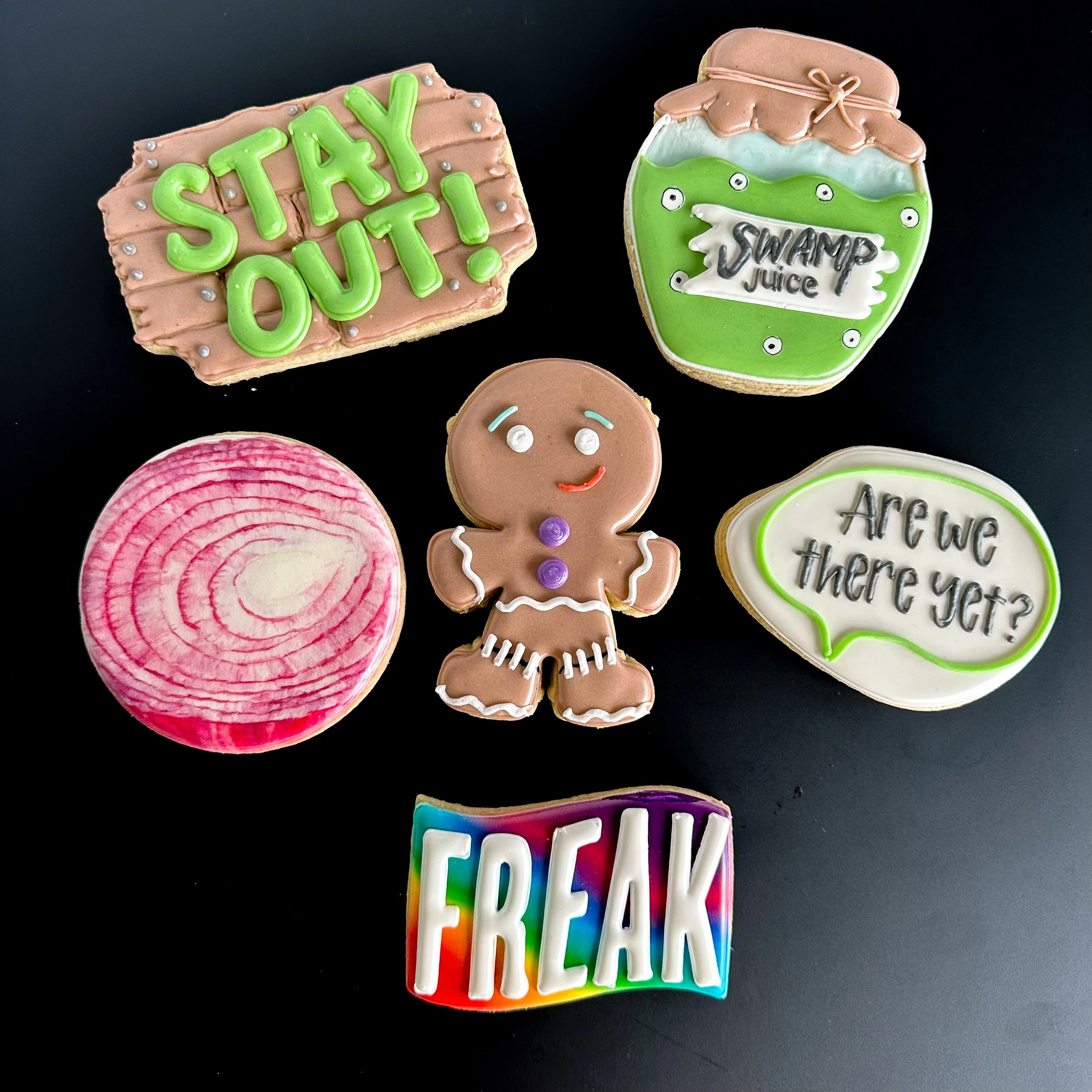 Swamp Themed Cookies