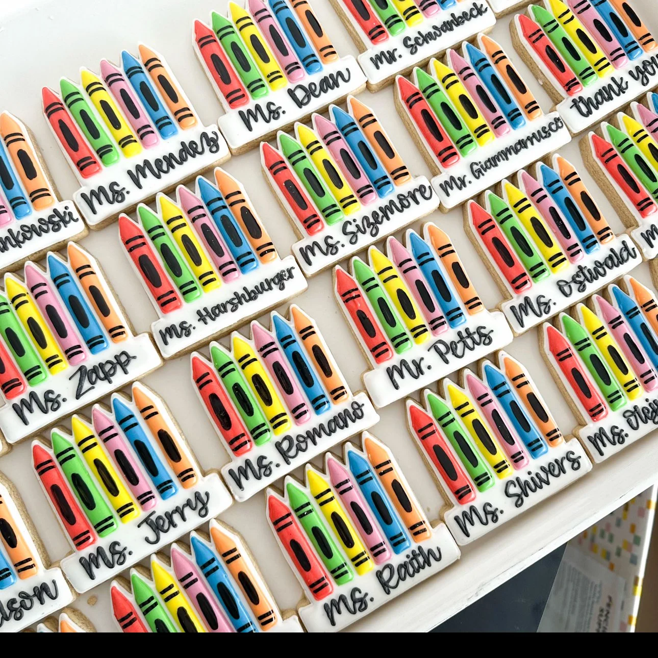 Custom Crayon Plaque