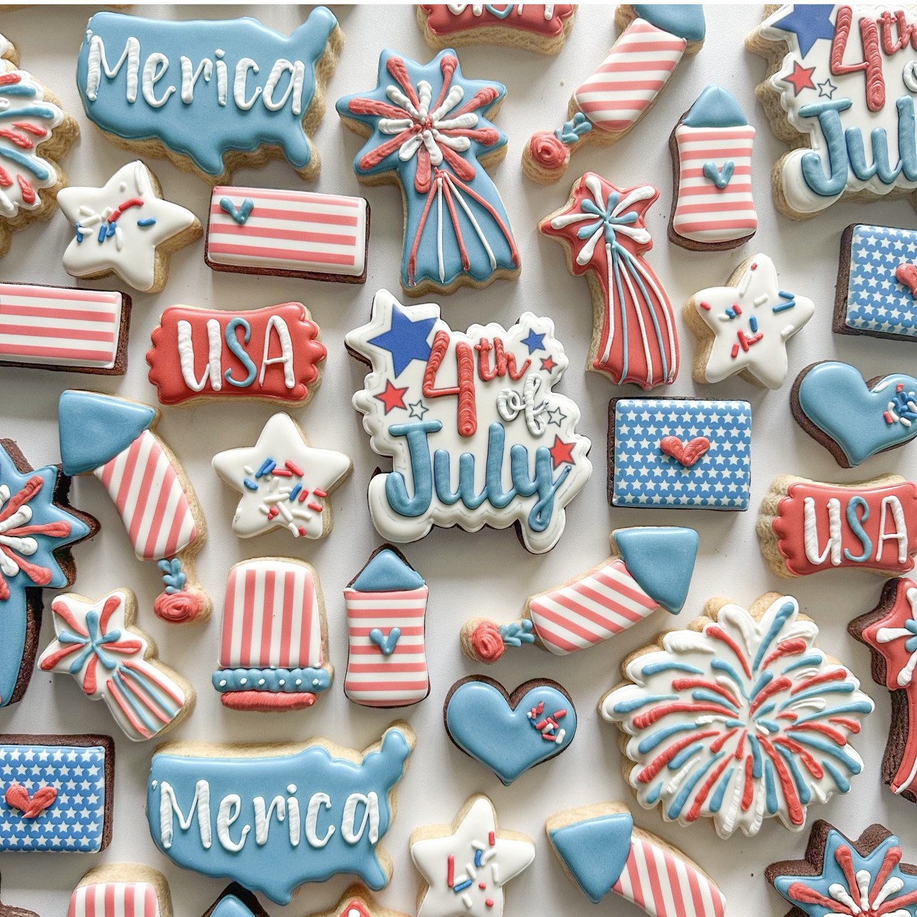Decorated Sugar Cookies - Mini Size