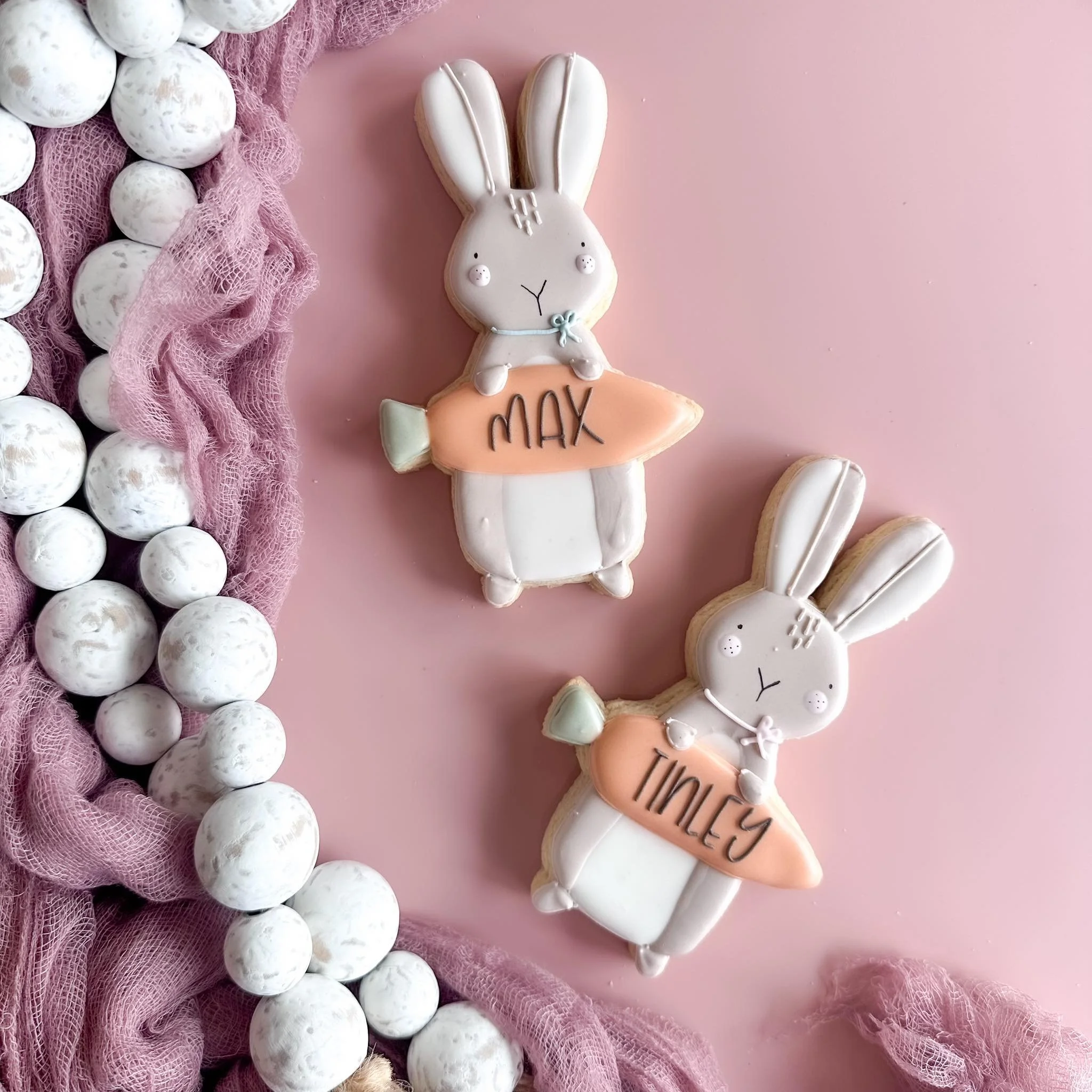 Bunny with Carrot Cookie