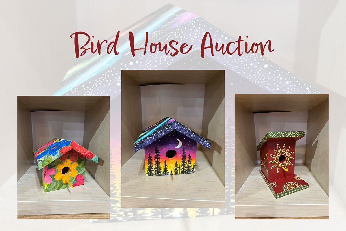 Birdhouse Auction Reception