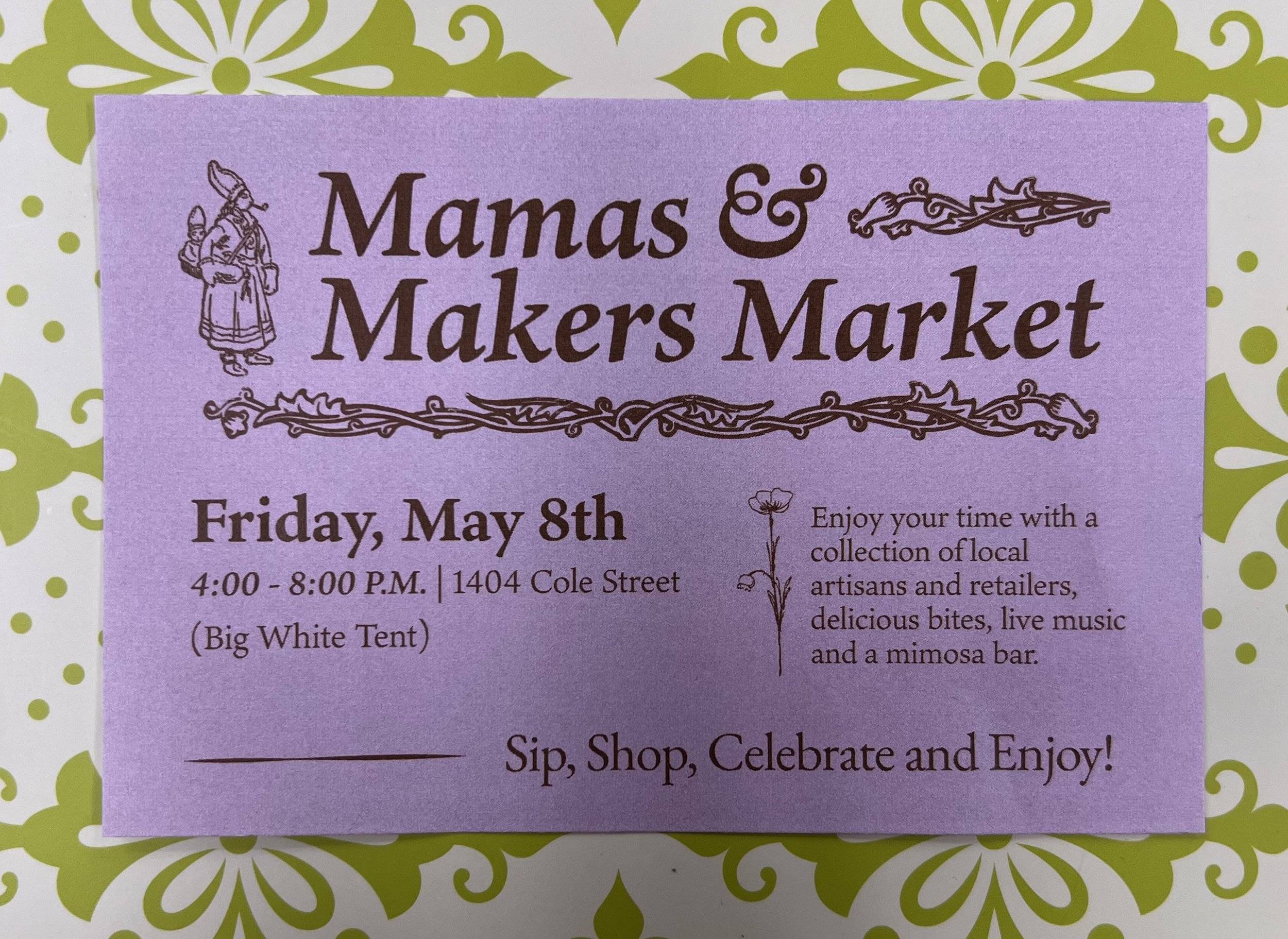 2nd Annual Mommas and Makers Market