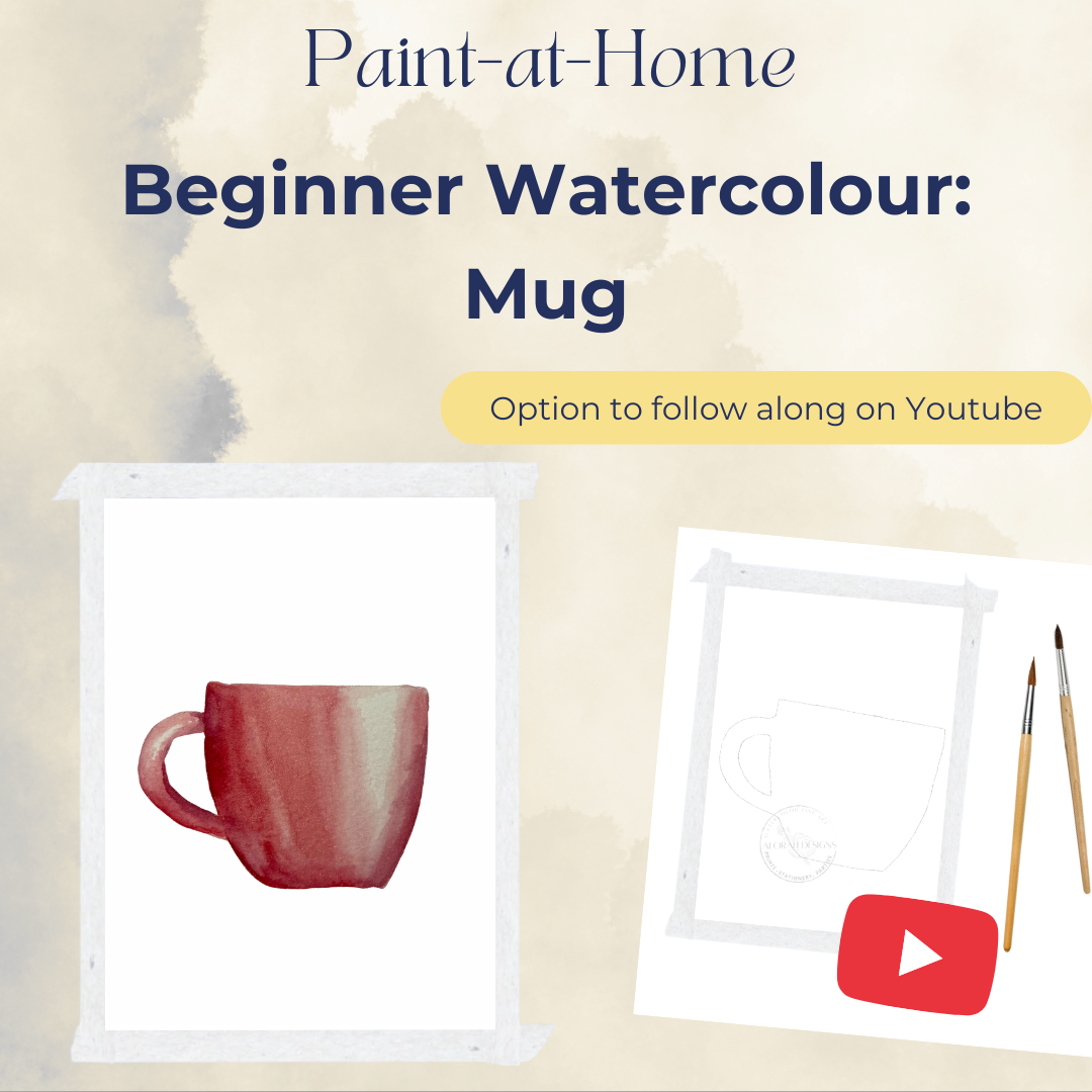 Watercolour Mug Tutorial- Free