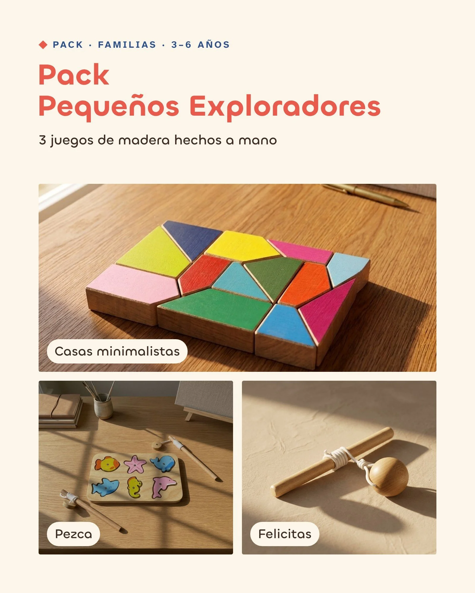Pack Pequeños Exploradores