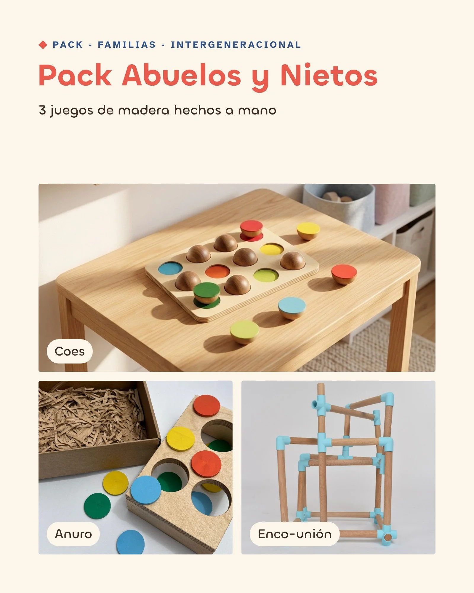 Pack Abuelos y Nietos