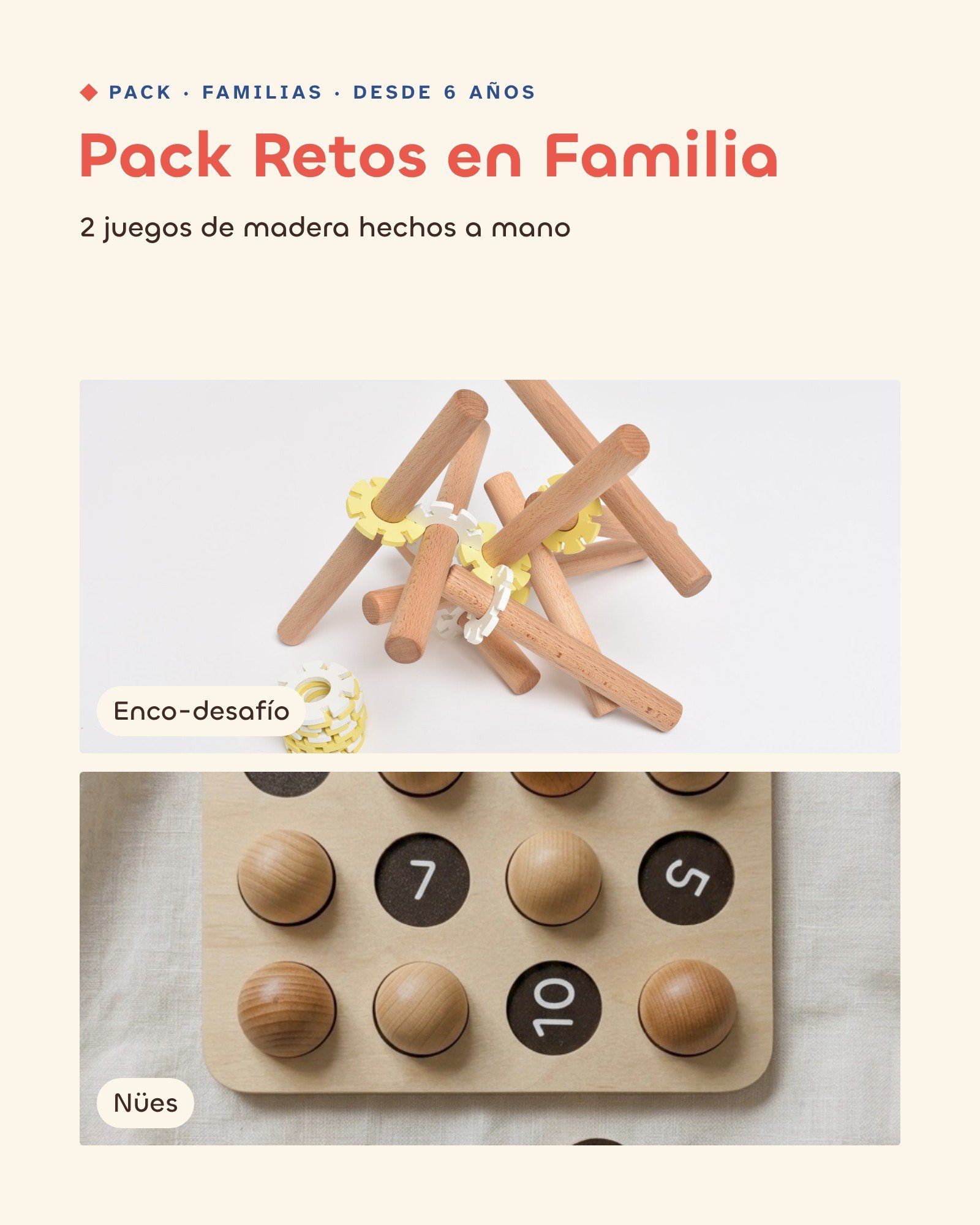 Pack Retos en Familia