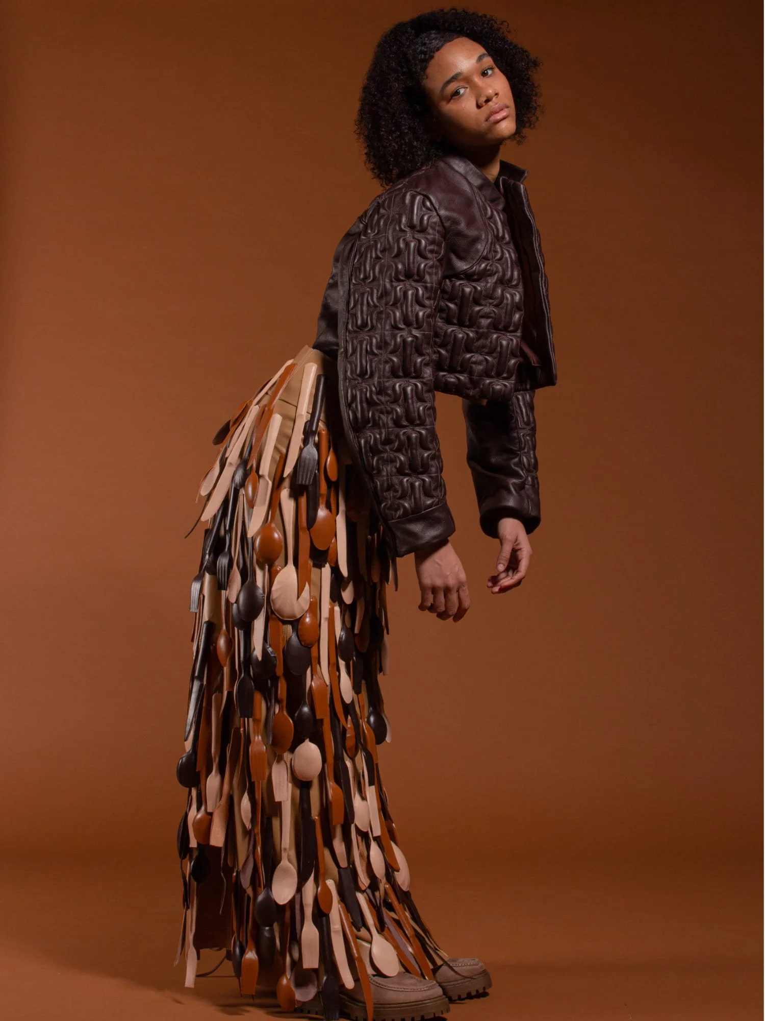 ANADELRIO-Aglaya-Moulded-VegTan-Leather-Cutlery-Skirt-Borwns-and-Moulded-Brown-Cropped-Jacket.jpg