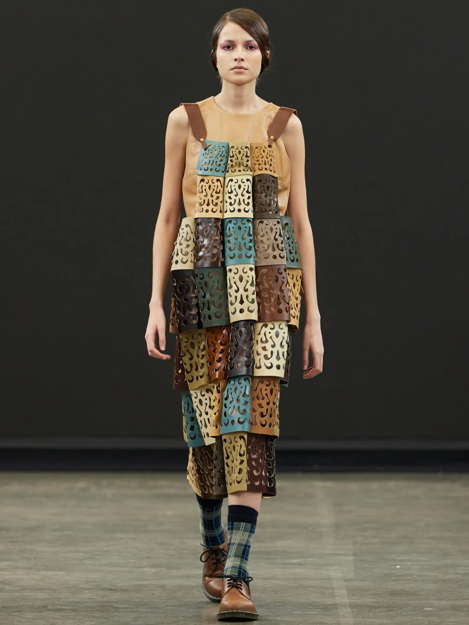 ANADELRIO-Home-GFW-Catwalk-Multicoloured-Leather-Paneled-Cutout-Dress.jpg