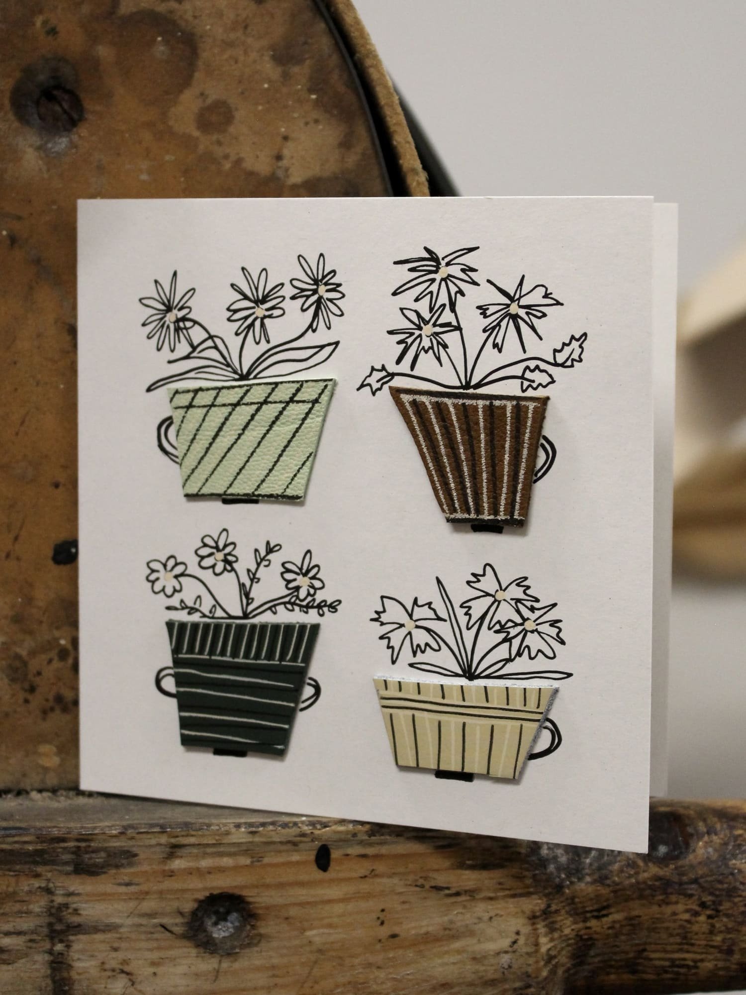 Jardin Greeting Card