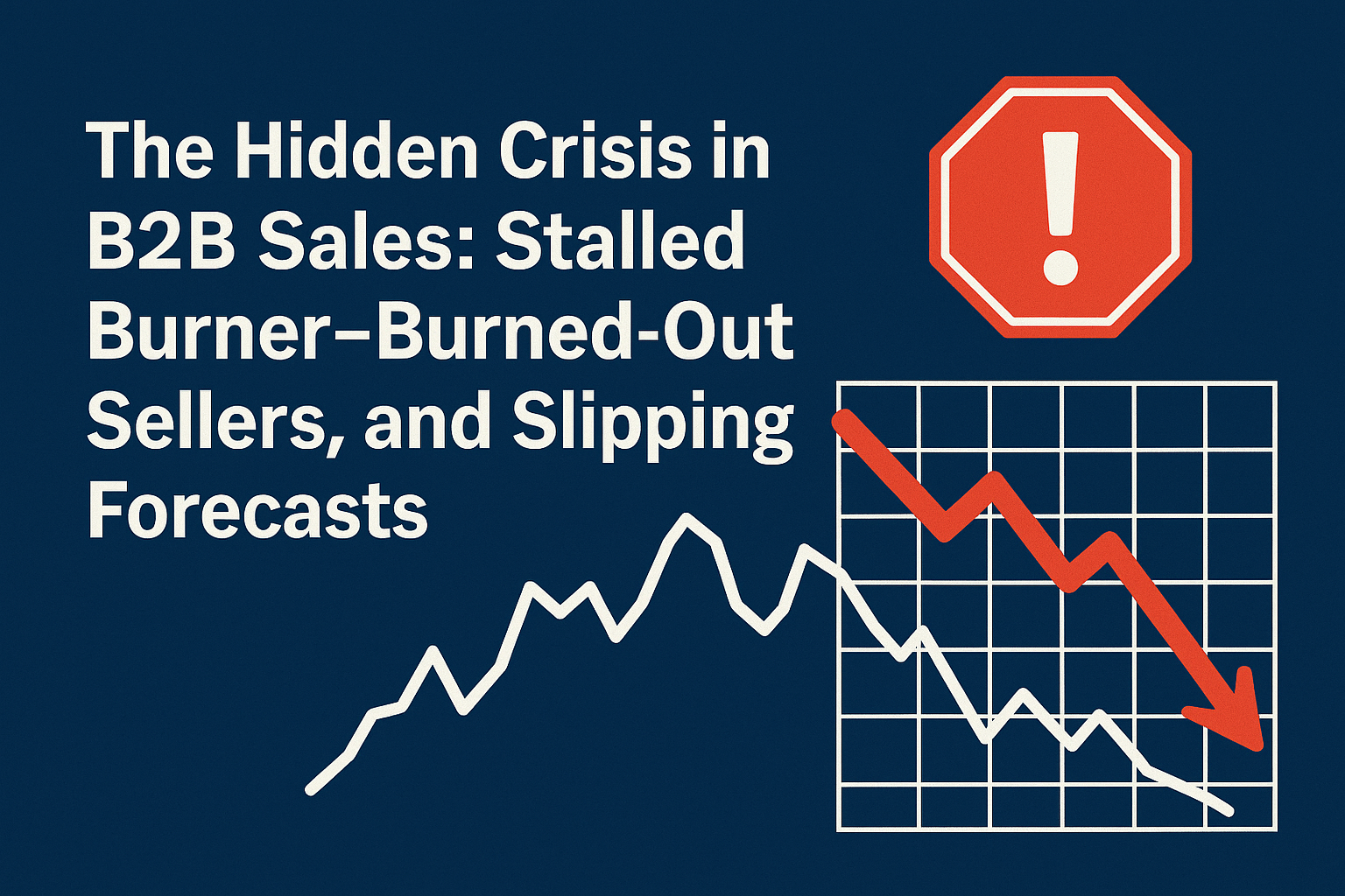 The Hidden Crisis in B2B Sales: Why Deals Are Stalling and Sellers Are Burning Out