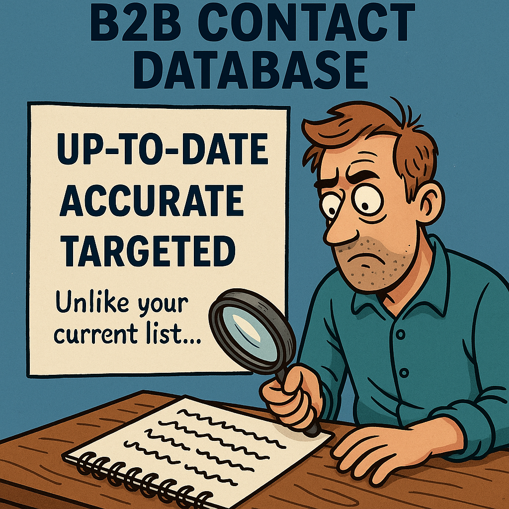 Why a Great B2B Contact Database Is Your Business’s Secret Weapon
