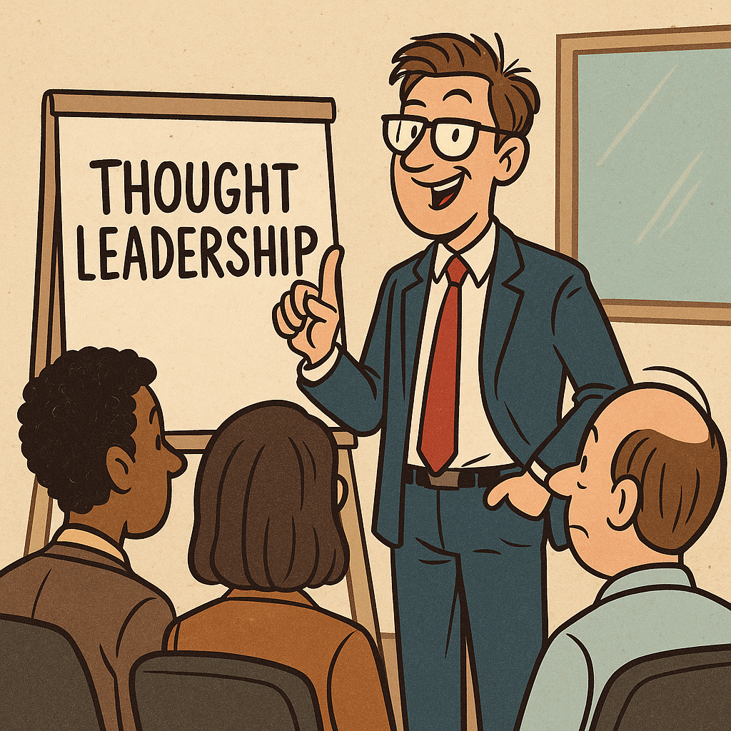 How B2B Thought Leadership Quietly Shapes Company Culture (While Everyone Thinks It's for LinkedIn Clout)