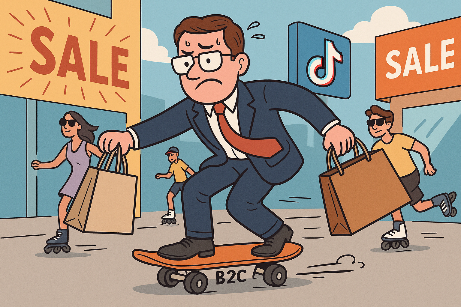 Putting a Suit on a Skateboard: Why B2B Platforms Shouldn’t Moonlight as B2C