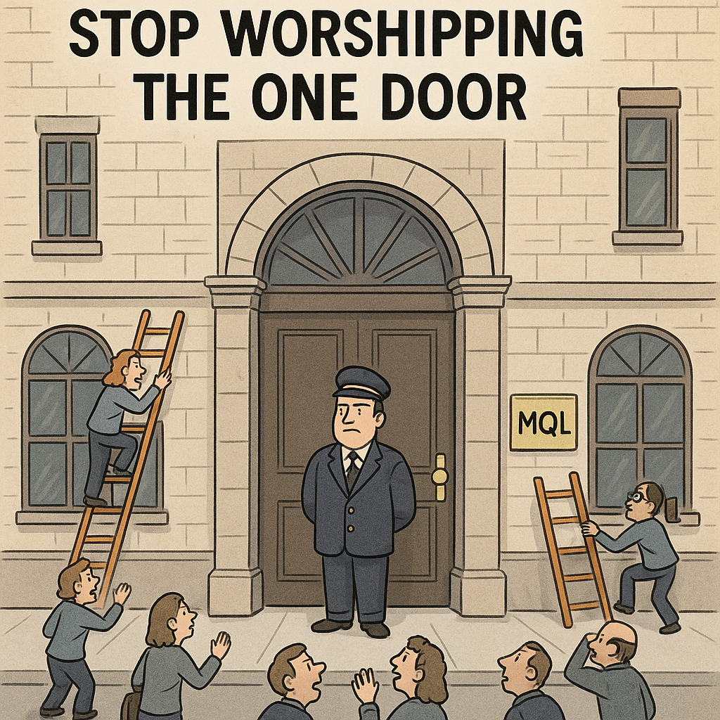 Stop Worshipping the One Door: The B2B Illusion That’s Holding You Back